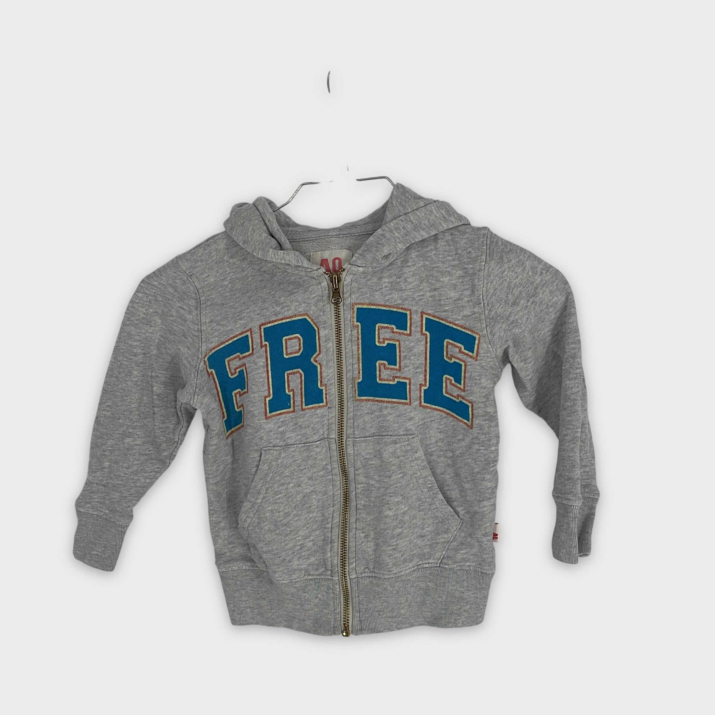 0-American Outfitters - Sweat à capuche zippé - Taille 4 ans