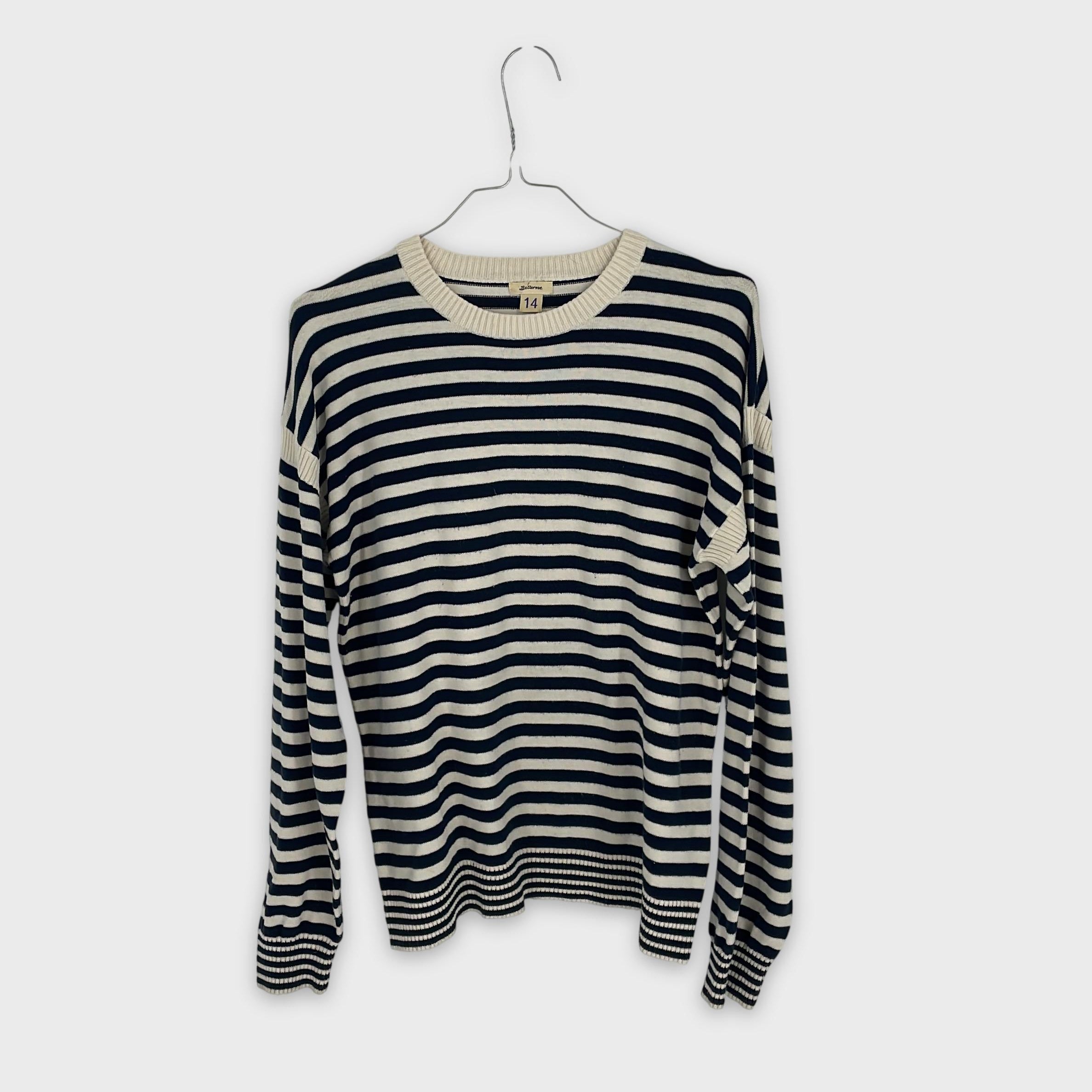 0-Betterose - Pull Marinière - Taille 14