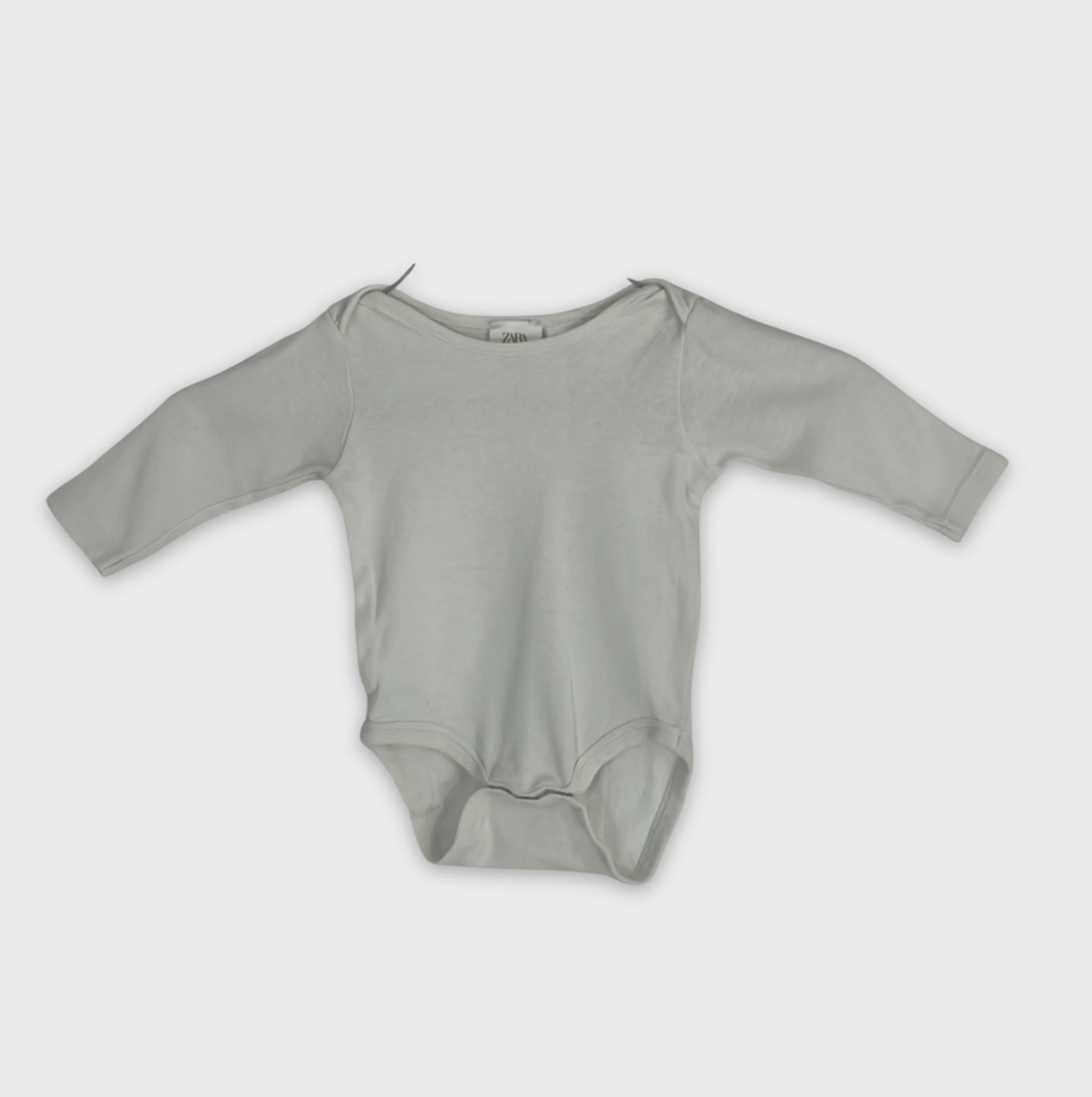 0-ZARA - Body manches longues bébé - 3-6 Mois