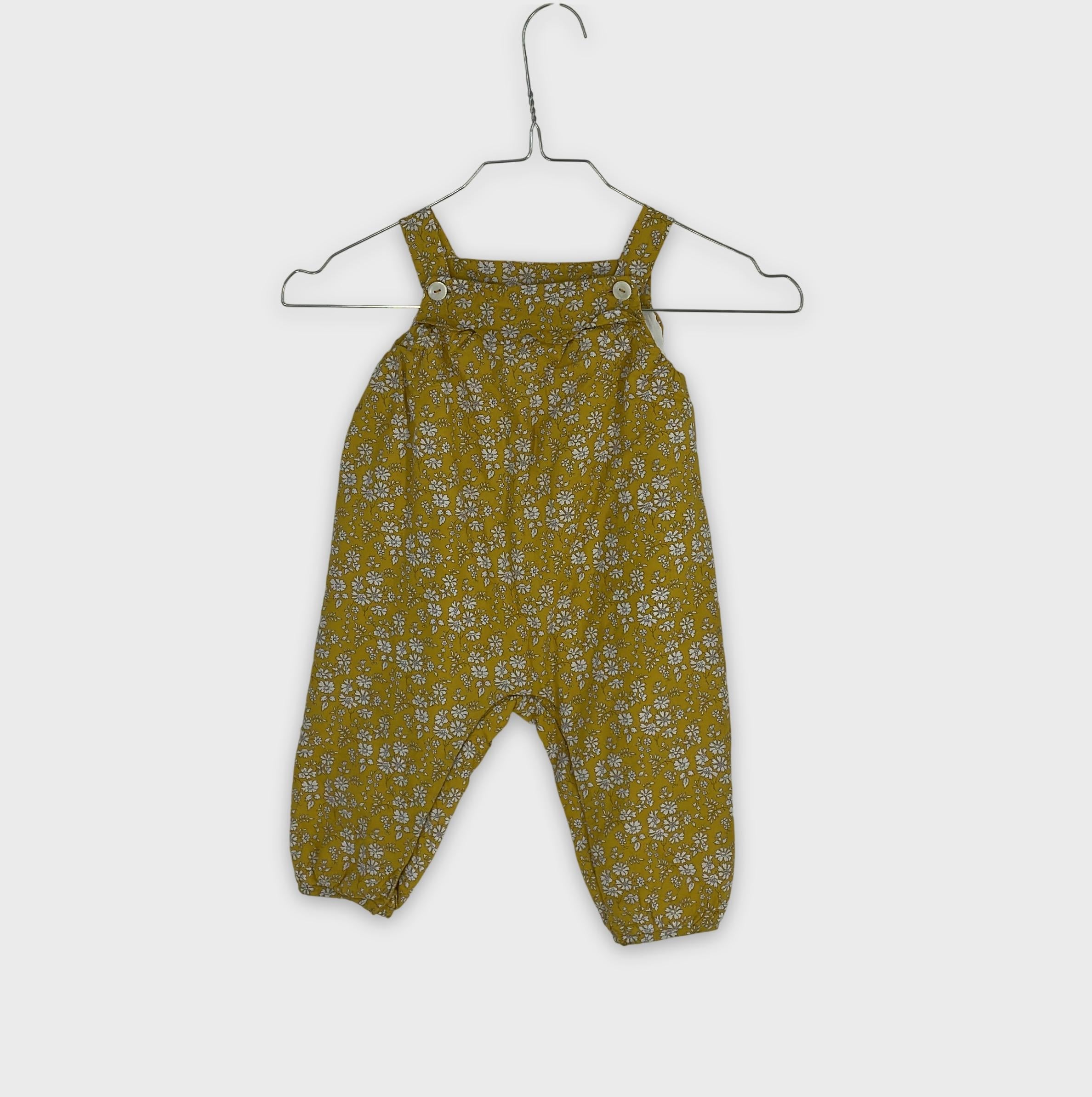 0-Jacadi - Combinaison Salopette Bébé - 12M