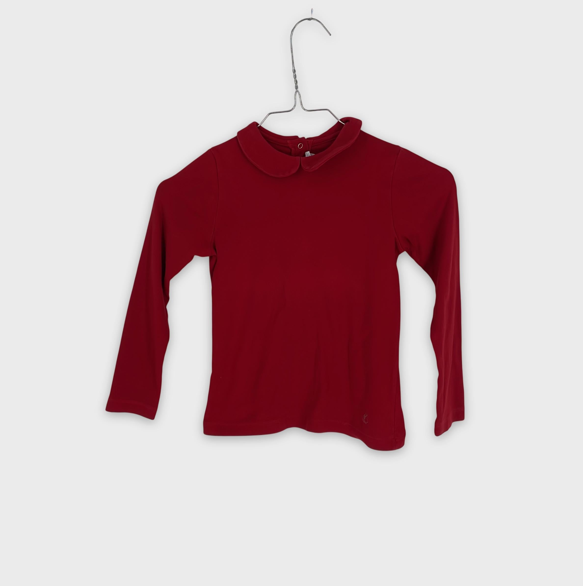 0-Petit Bateau - Polo manches longues - 6 ans