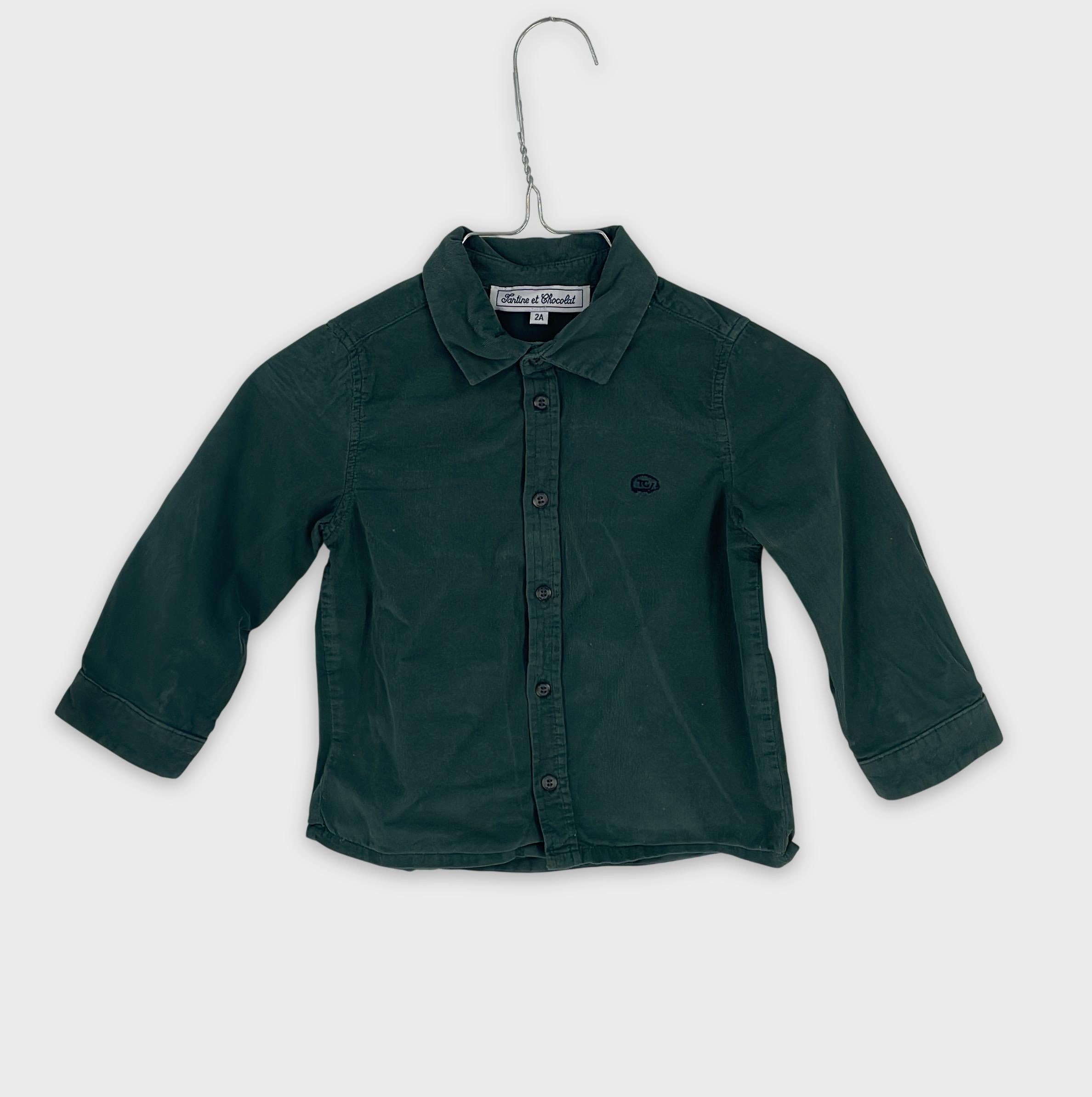 0-Tartine et Chocolat - Chemise Côtelée - 2A