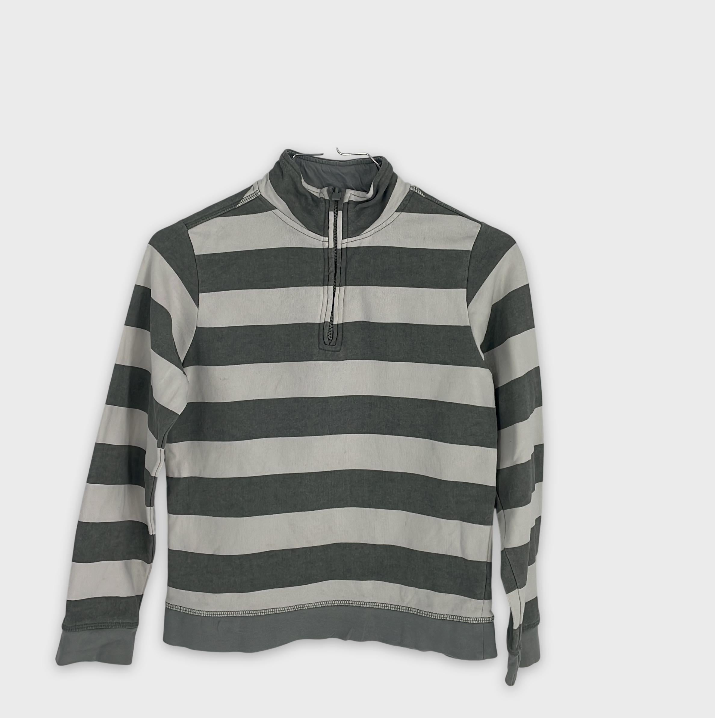 0-LA REDOUTE - Sweat à Rayures Zippé - 10 ans (140 cm)