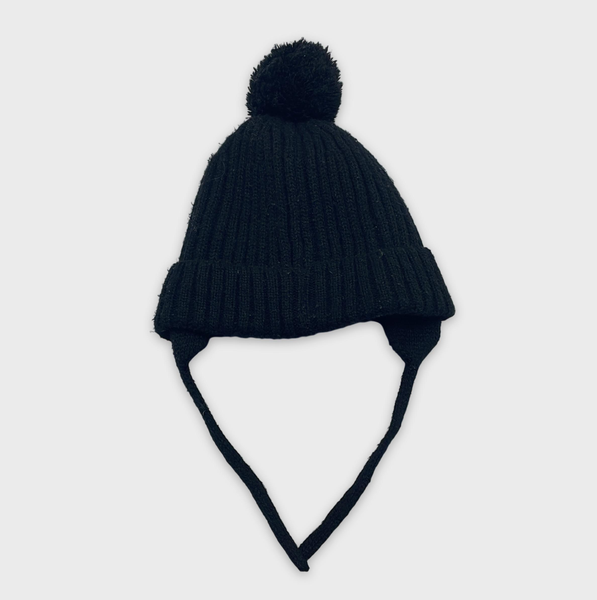 0-Zara - Bonnet avec pompon et cache-oreilles - Taille unique