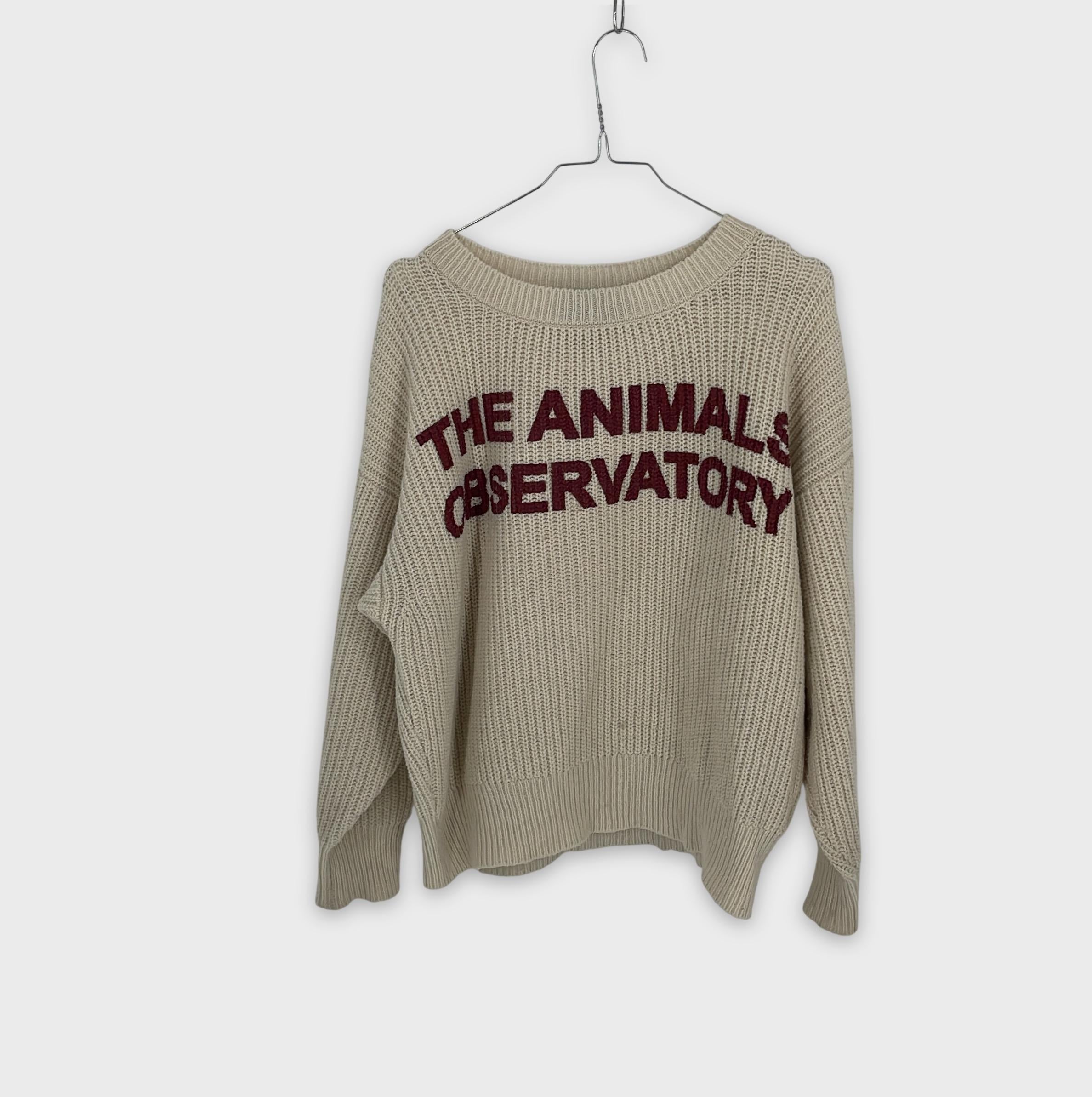 0-THE ANIMALS OBSERVATORY - Pull en coton - Taille 10 ans