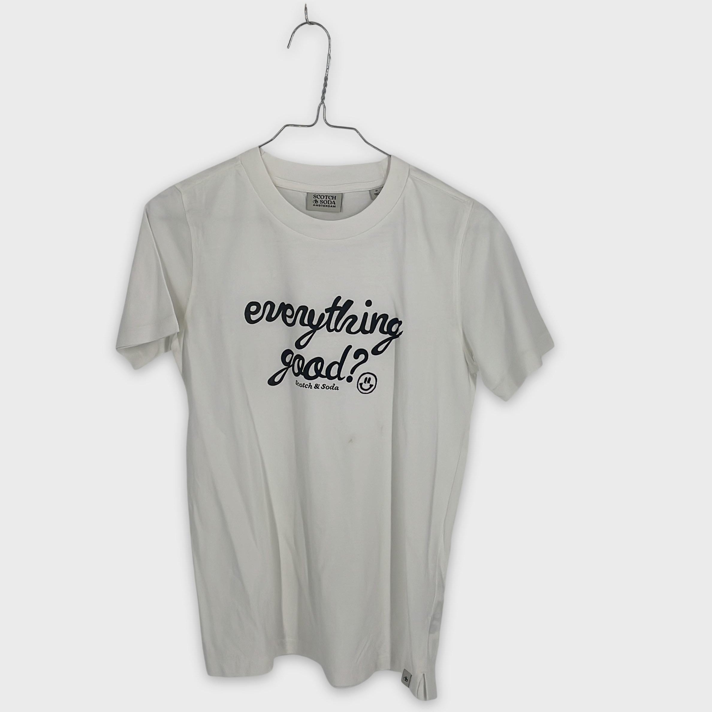 0-Scotch & Soda - T-shirt - Taille 14 ans