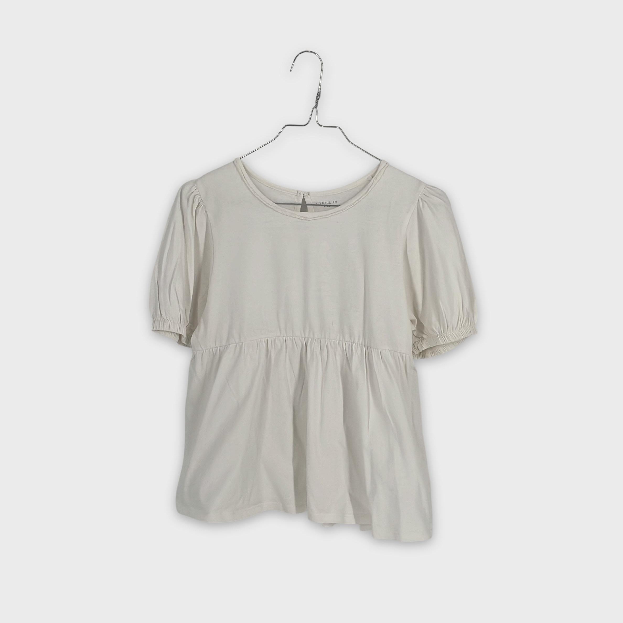 0-Cyrillus - Haut Peplum Manches Bouffantes - 14