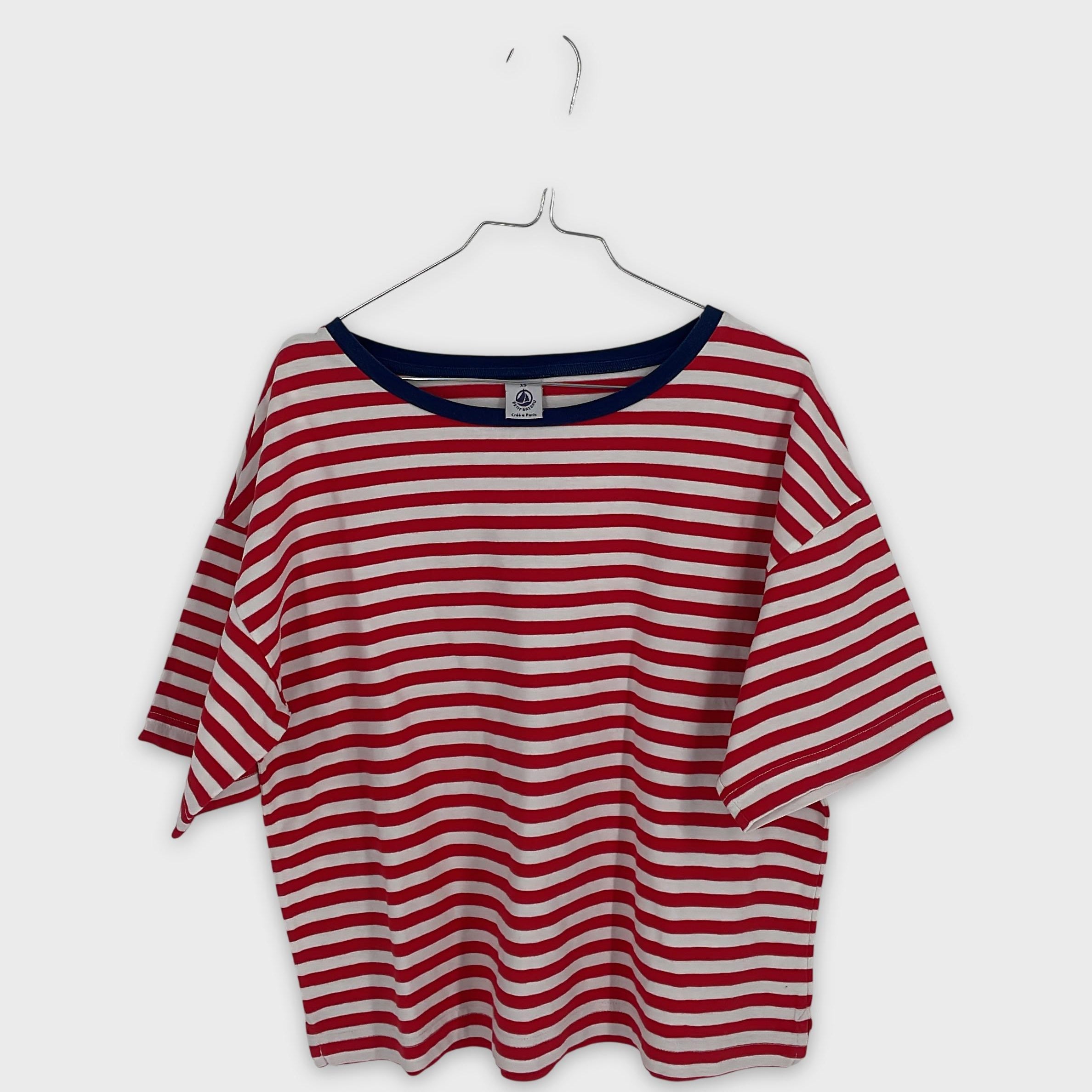 0-Petit Bateau - T-shirt rayé - 4 ans