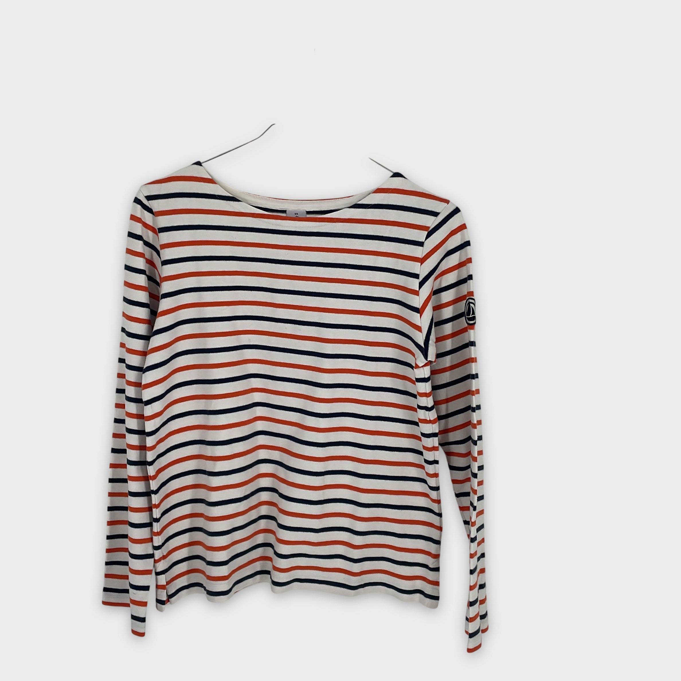 0-Petit Bateau - Marinière - XS