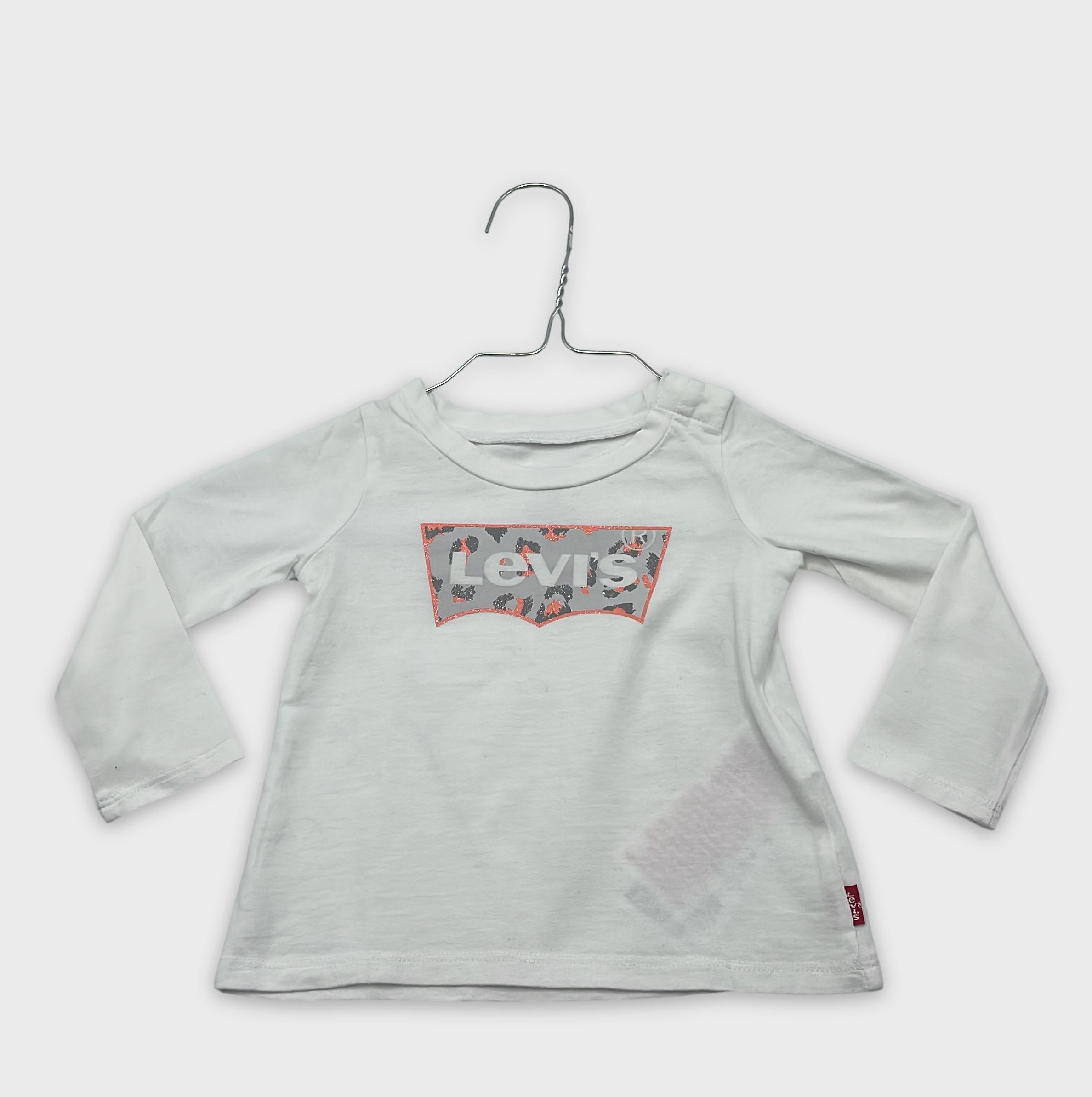 0-Levi's - T-shirt manches longues - 9M