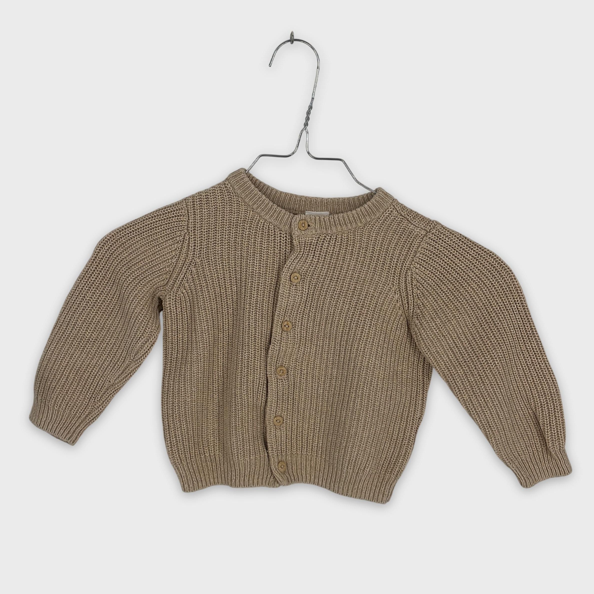 0-H&M - Gilet cardigan tricoté - Bébé 9-12 mois