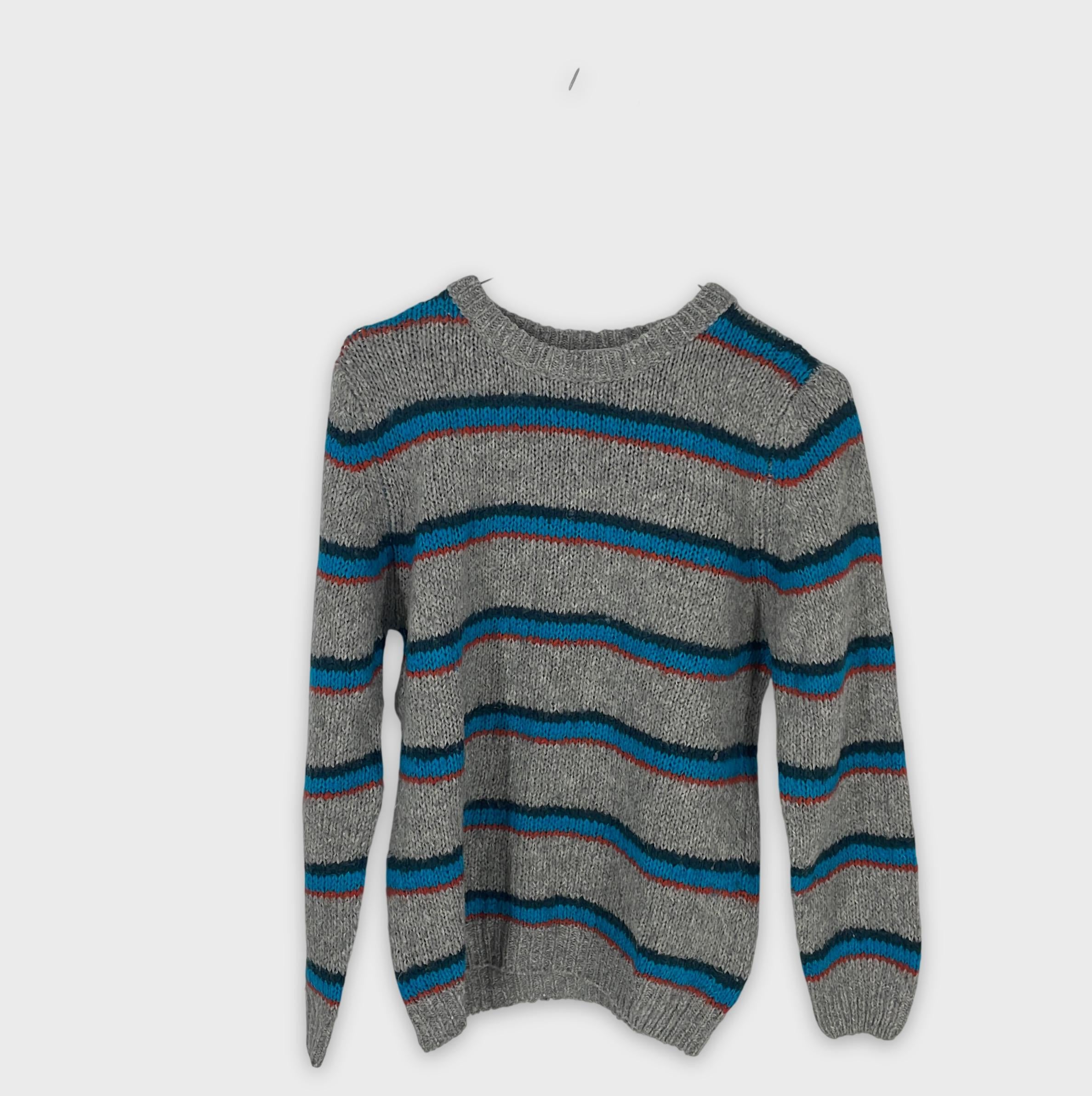 0-FILOU & FRIENDS - Pull en laine rayé - Taille 9 ans