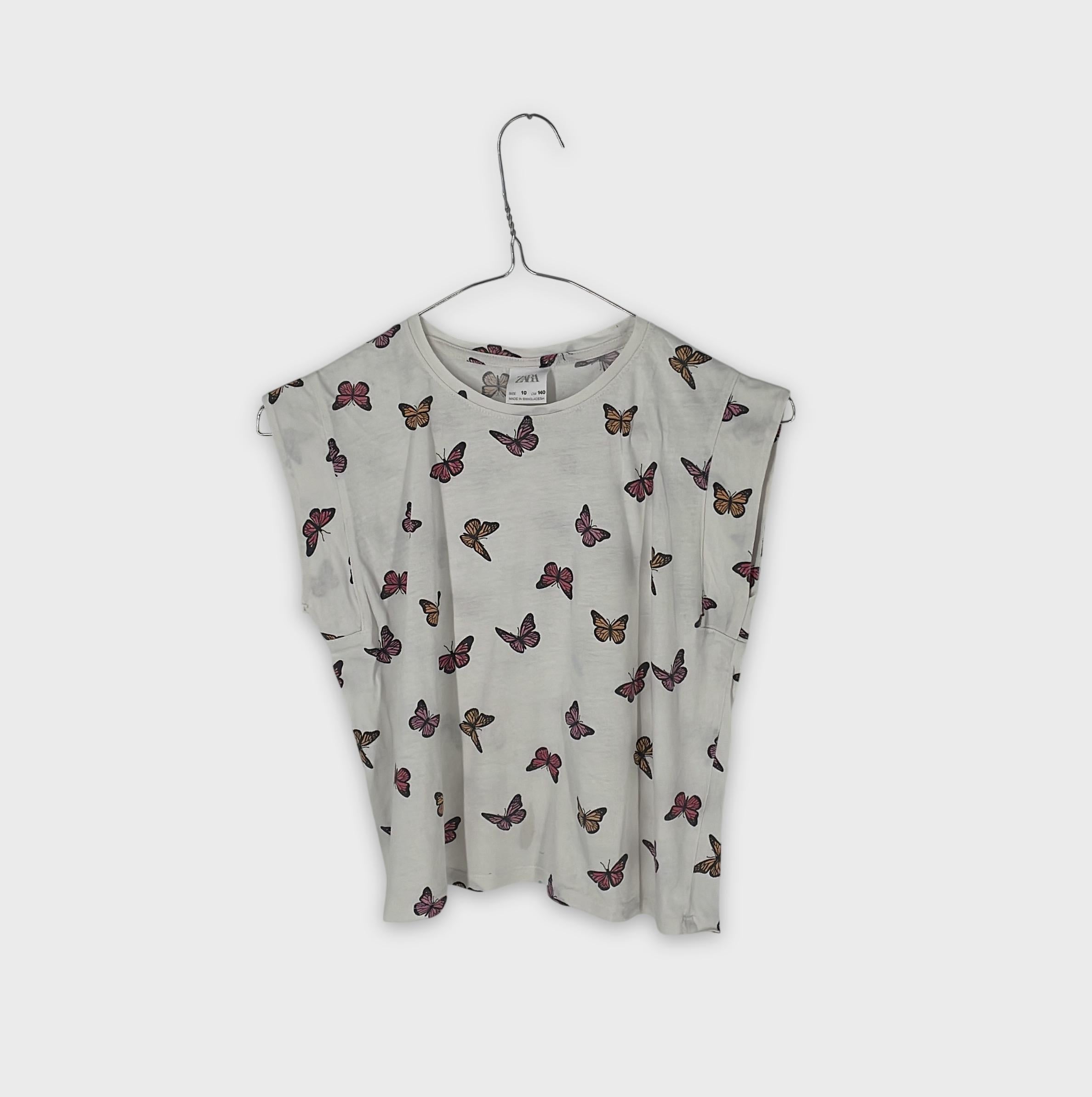 0-ZARA - T-shirt manches longues - 10 ans