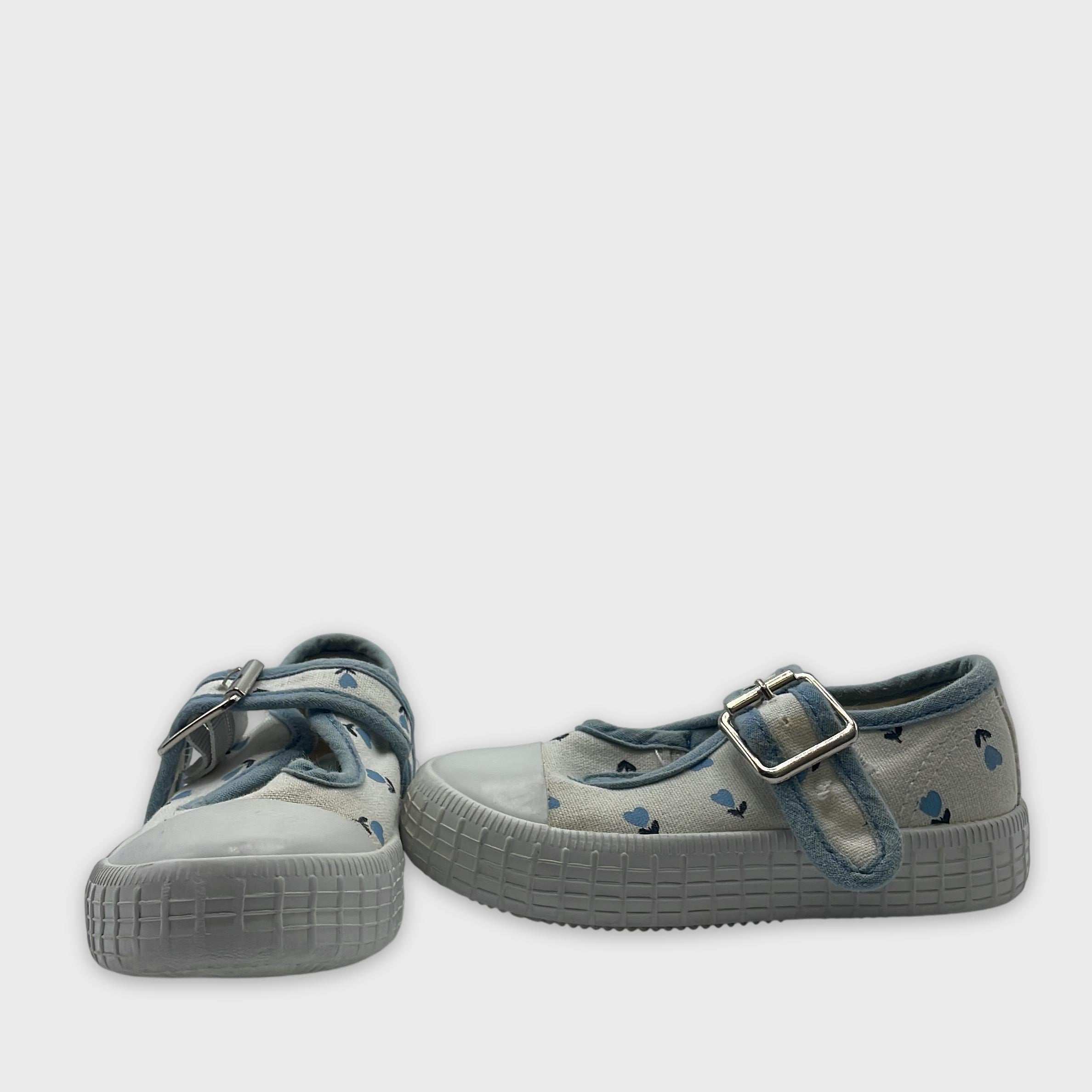 0-Chaussures Bébé - Toile Imprimée - Taille 22