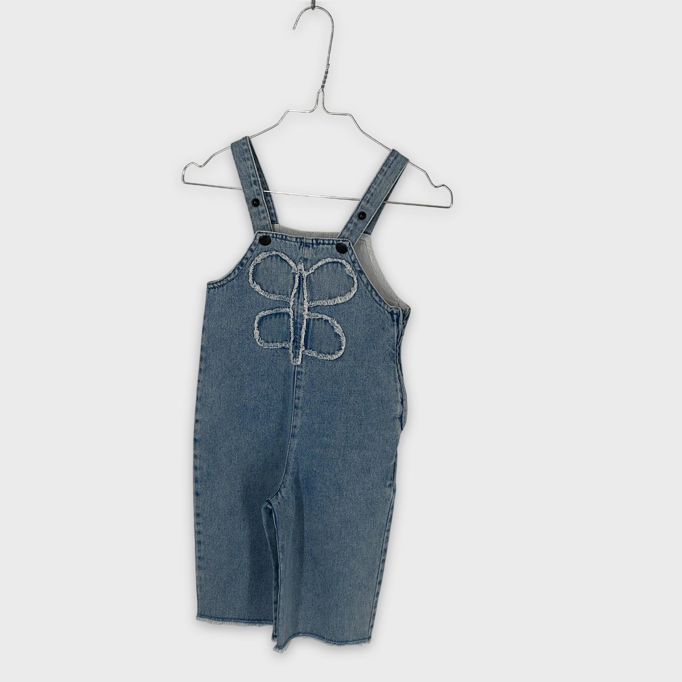 0-Filou & Friends - Salopette en jean 🦋 - Taille 3 ans