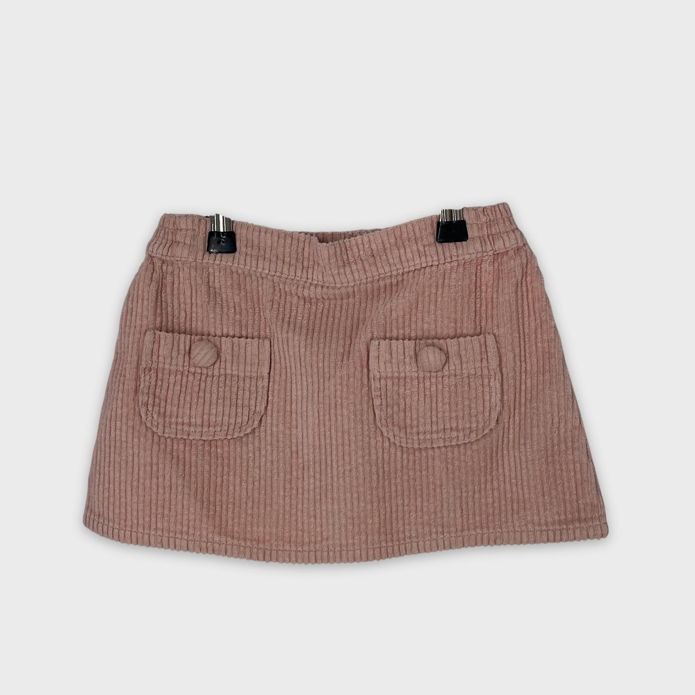 0-LOUIS LOUISE - Jupe en Coton Côtelé - Taille 4 ans