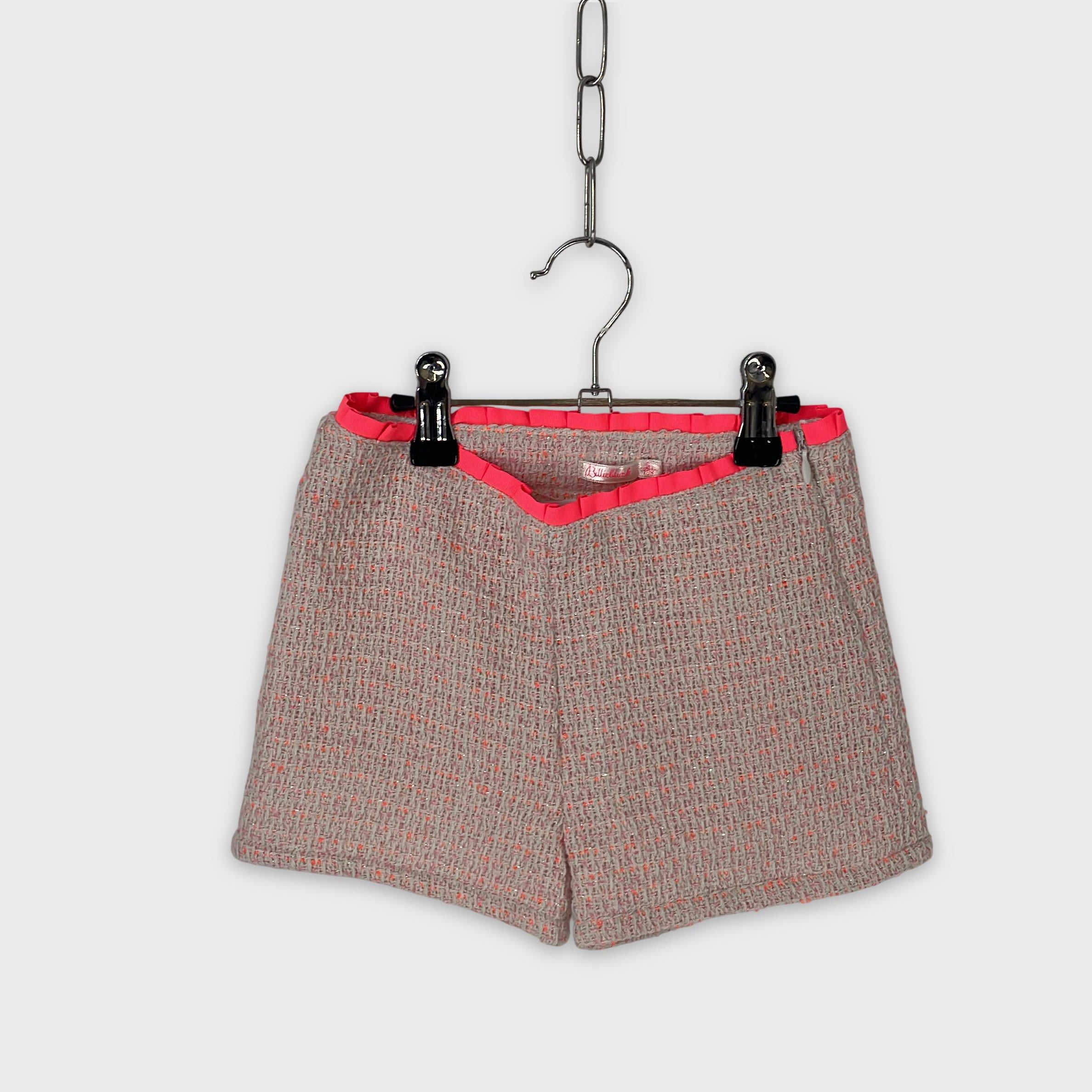 0-Billieblush - Short en tweed - 4 ans