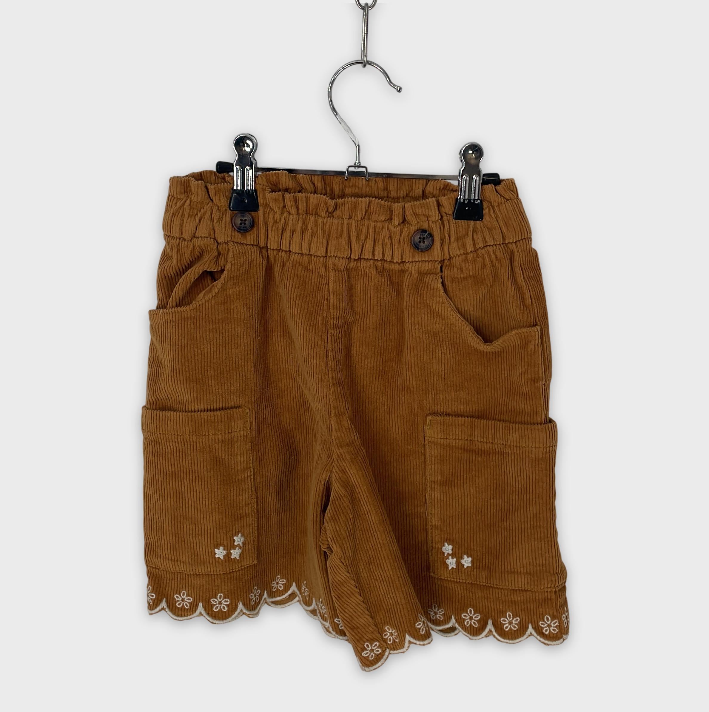 0-Inconnue - Short en velours côtelé - Taille enfant