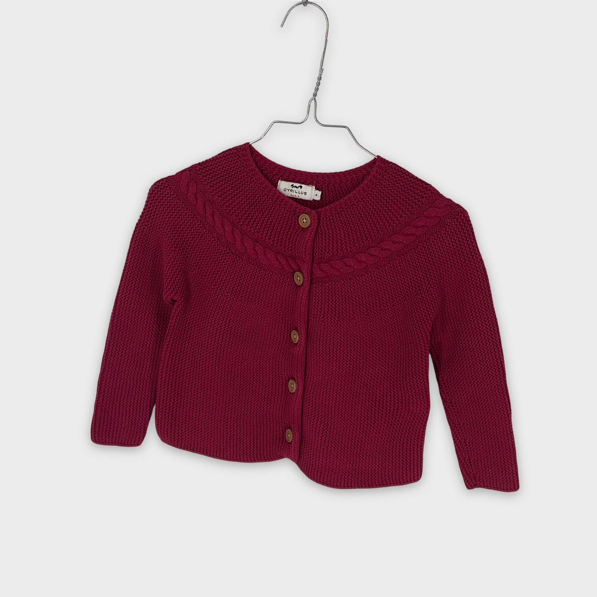 0-Cyrillus - Gilet tricoté - Taille 4 ans