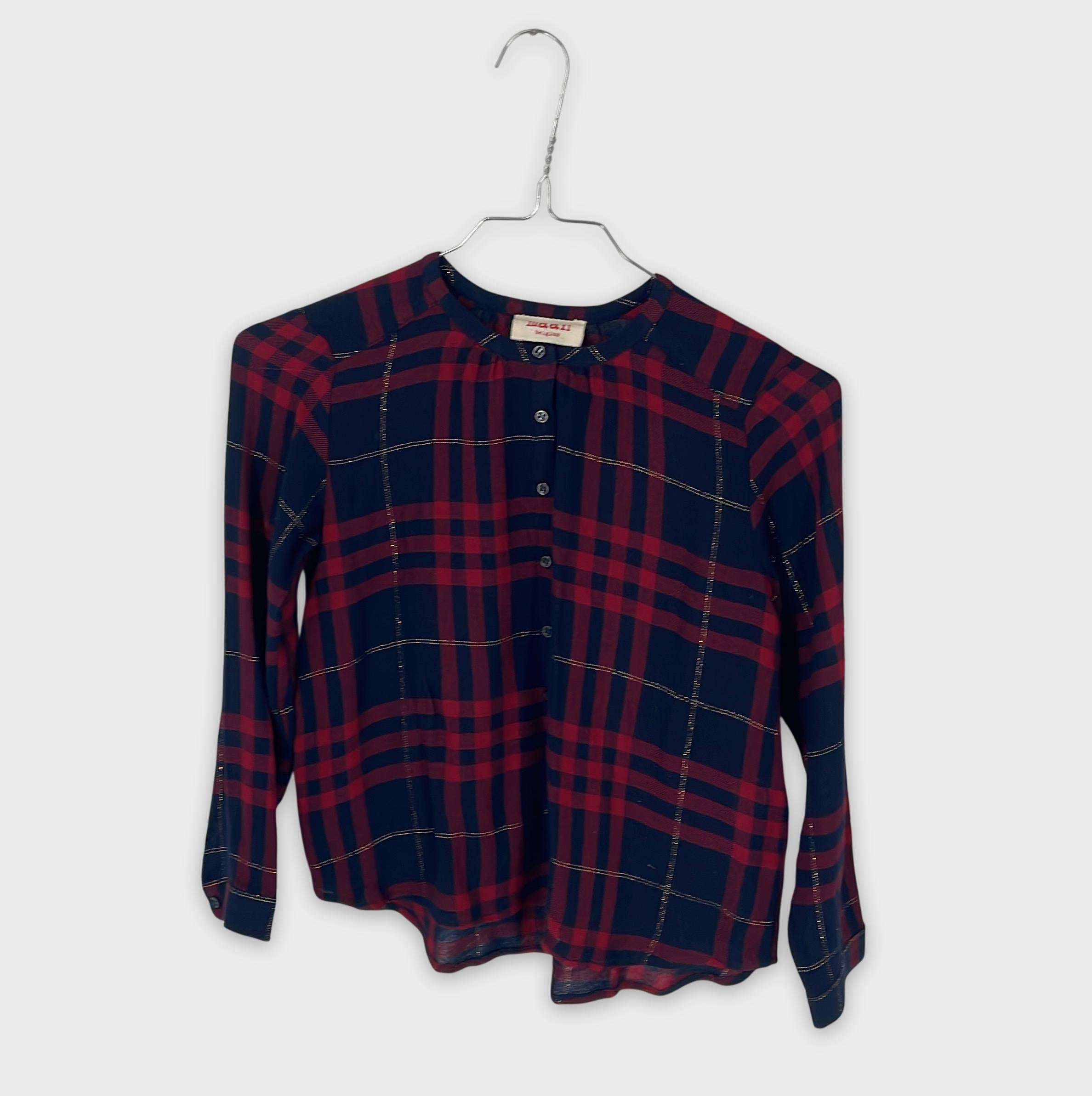 0-Maan Belgium - Chemise à Carreaux - Taille 8 Ans
