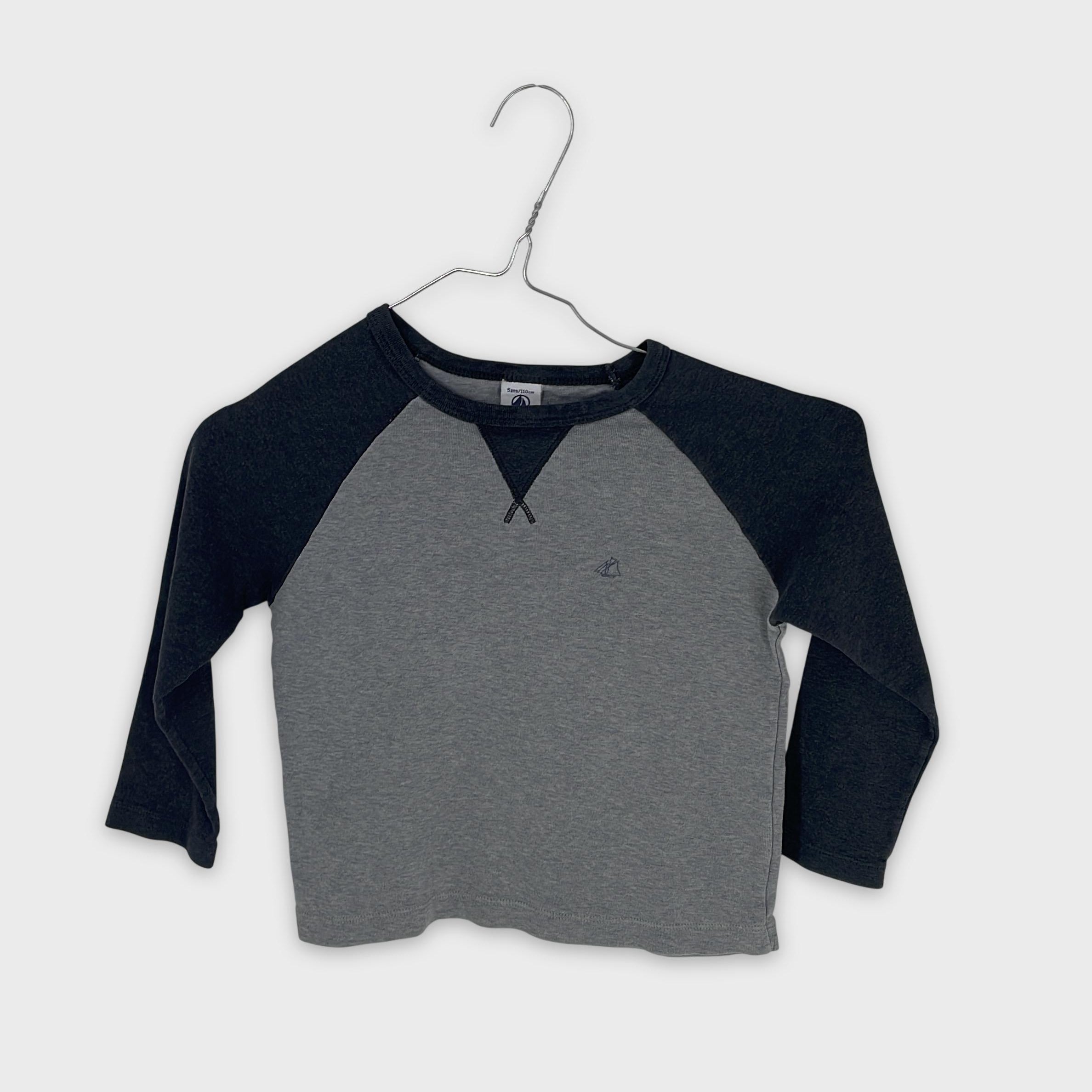 0-Petit Bateau - T-shirt manches longues - 5 ans