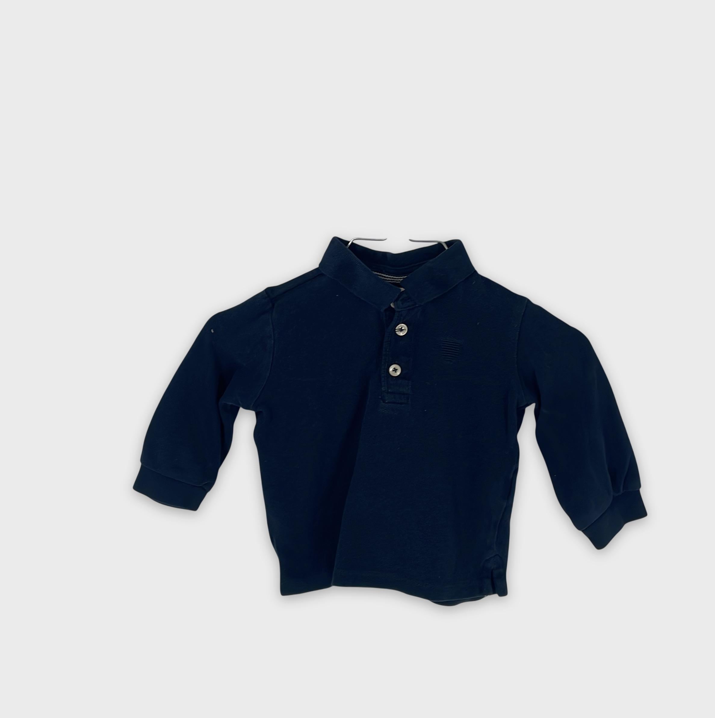 0-Zara BabyBoy - Polo à manches longues - 6-9 mois