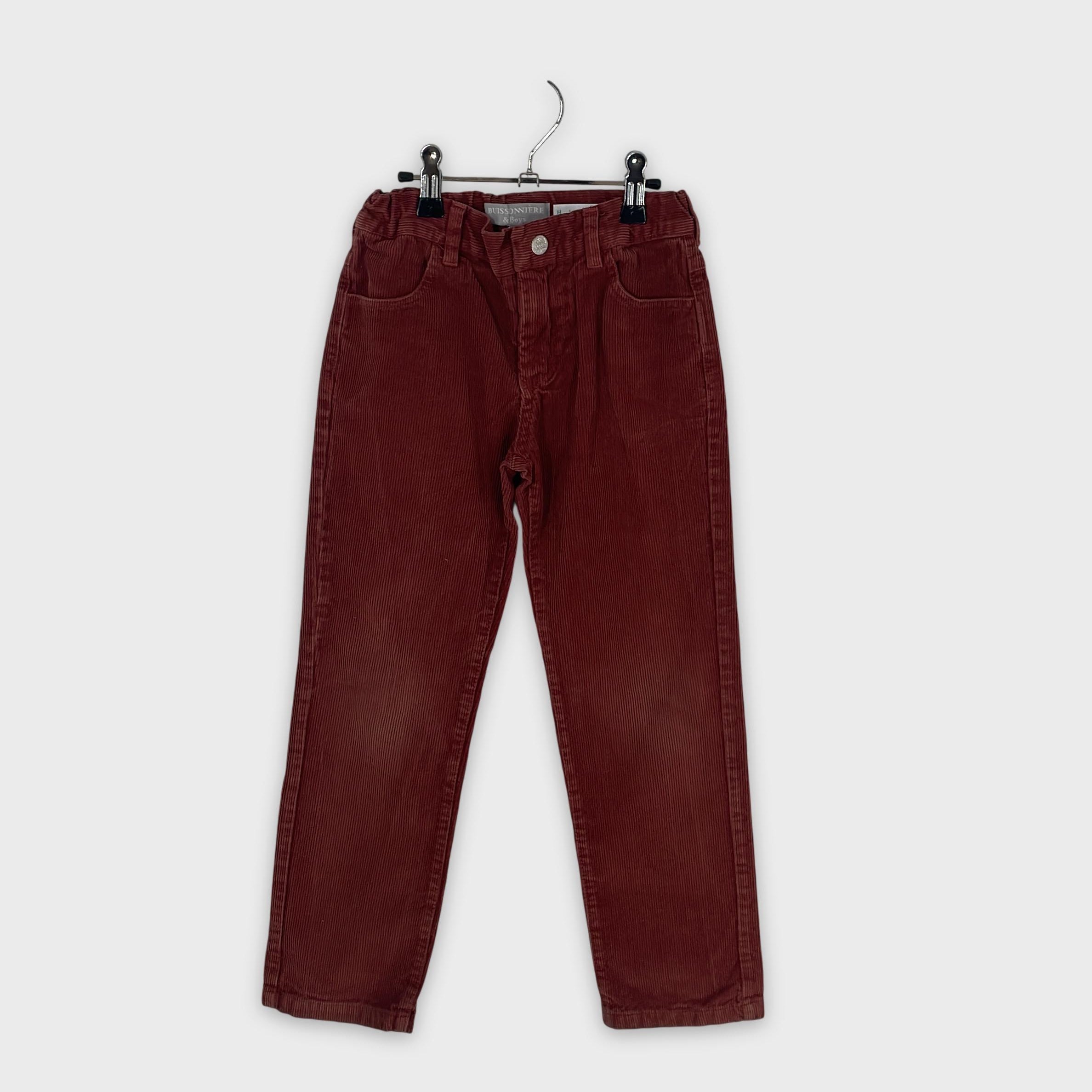 0-BUISSONNIERE & Boys - Pantalon en velours côtelé - 6 ans
