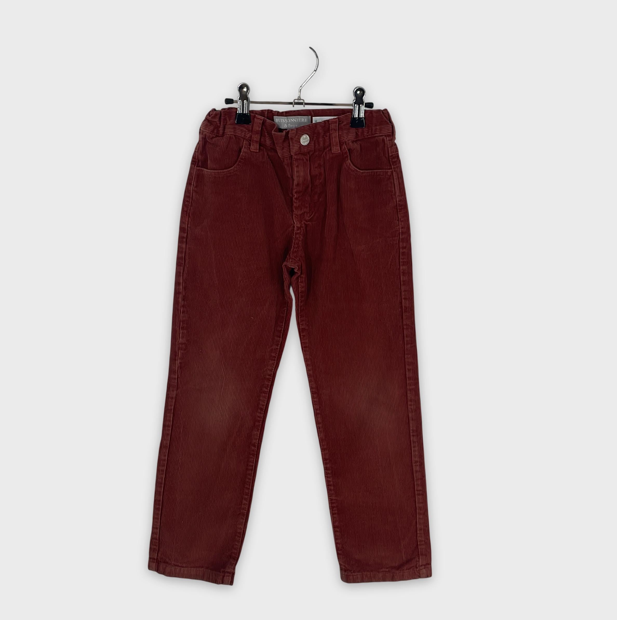 0-BUISSONNIERE & Boys - Pantalon en velours côtelé - 6 ans