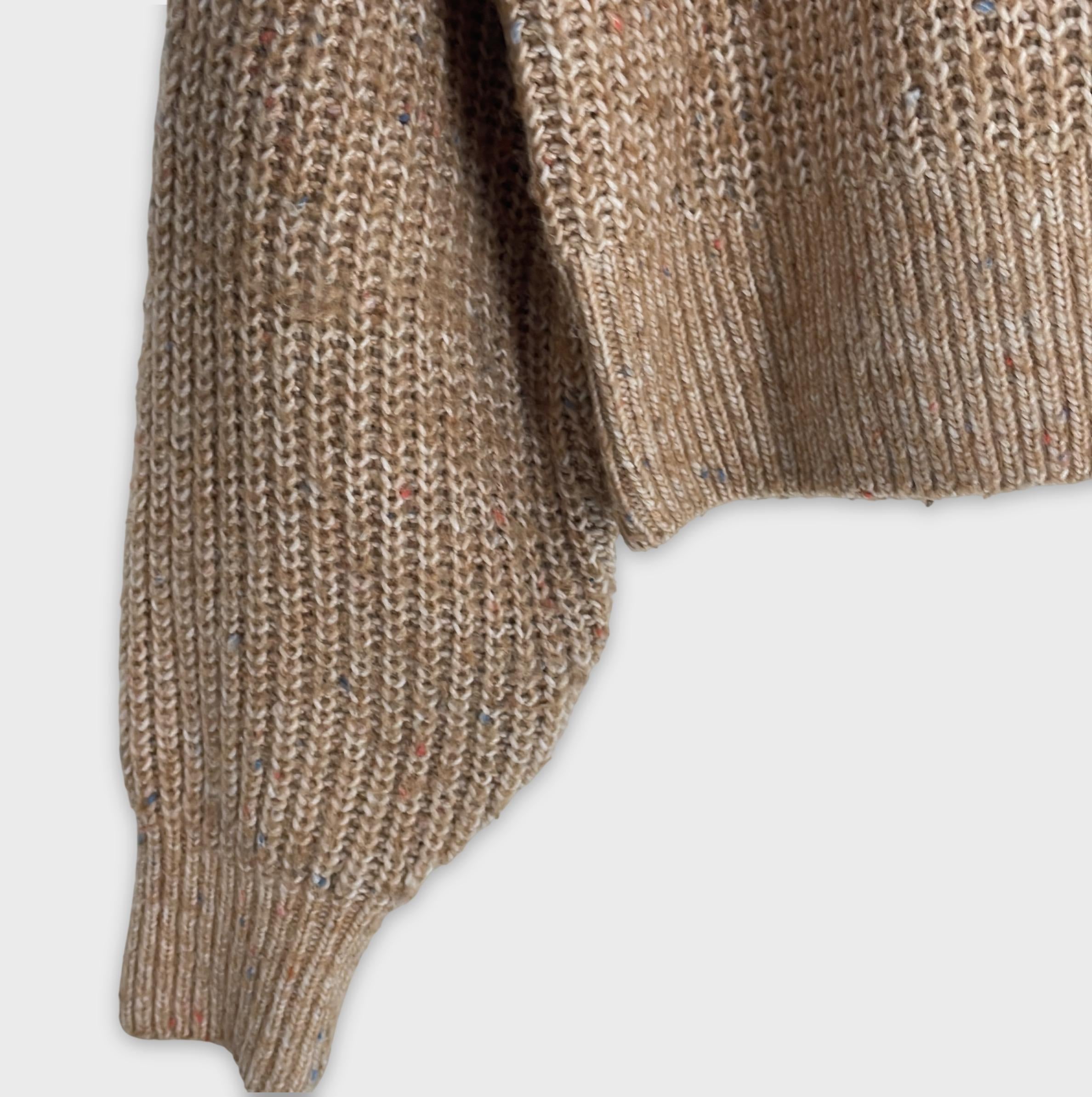 0-Unknown - Pull en maille moucheté - Taille unique