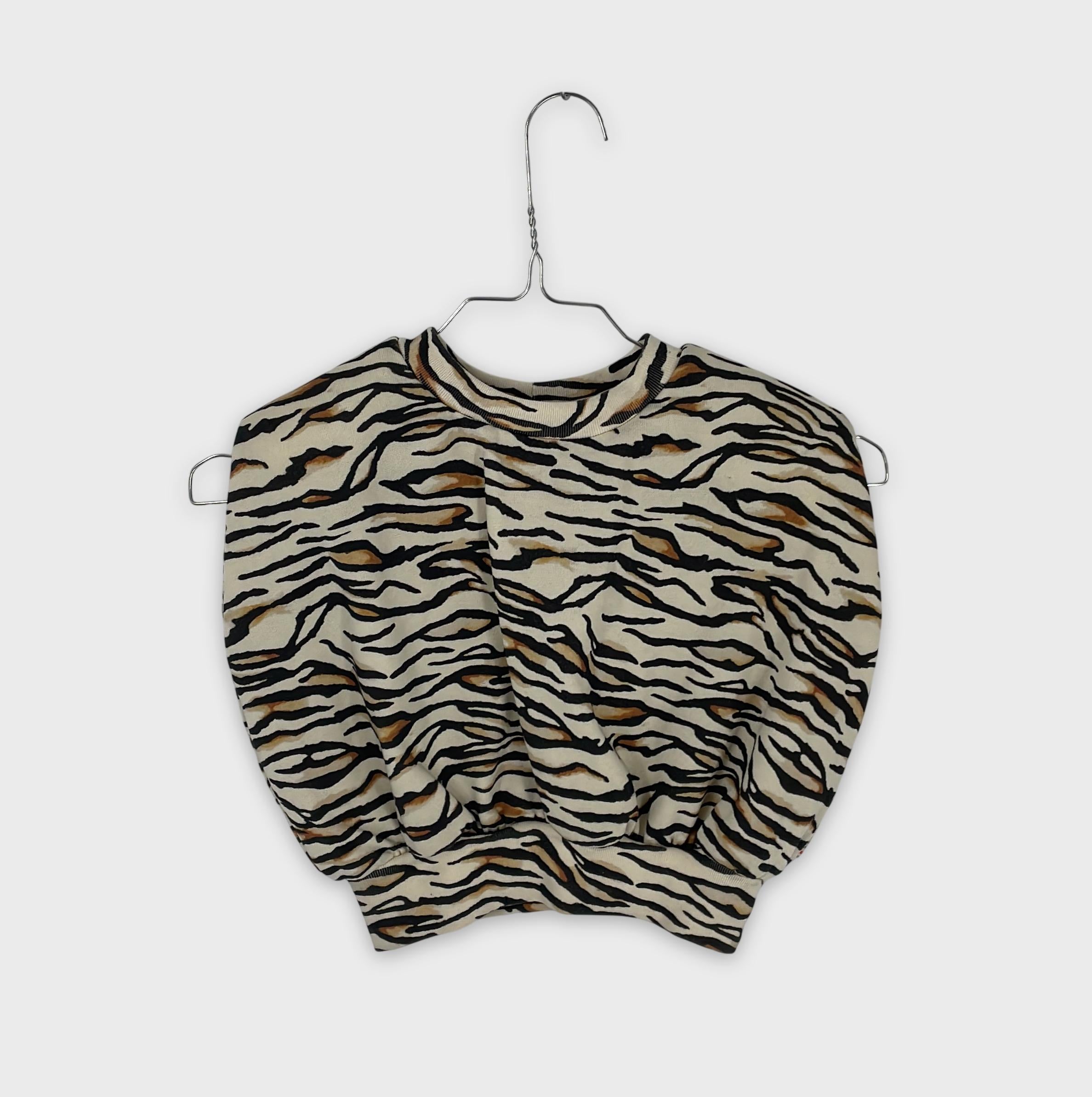 0-Bellerose - Sweatshirt imprimé zèbre - Taille 4
