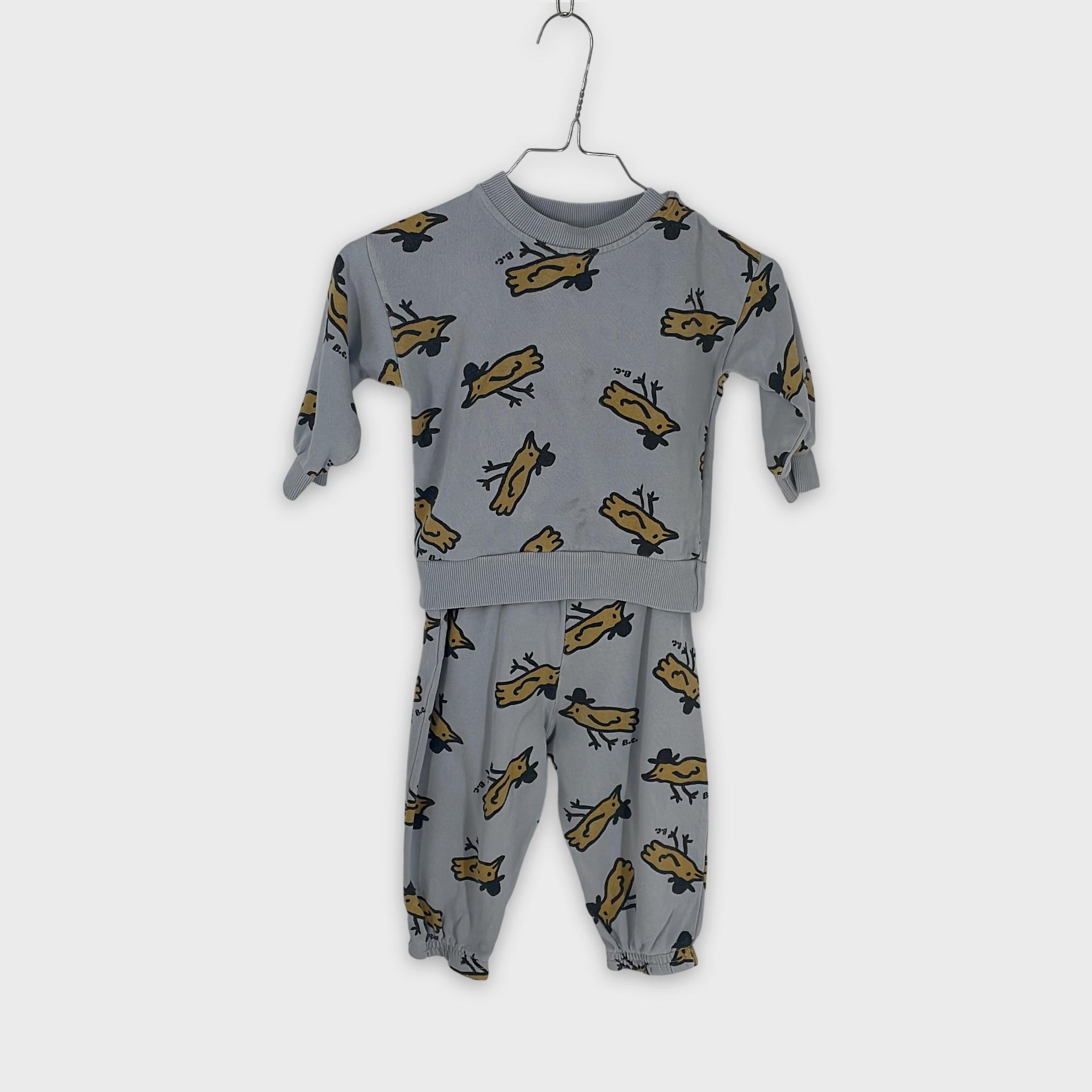 0-Bobo Choses - Ensemble Sweatshirt et Pantalon - 12 mois (80 cm)
