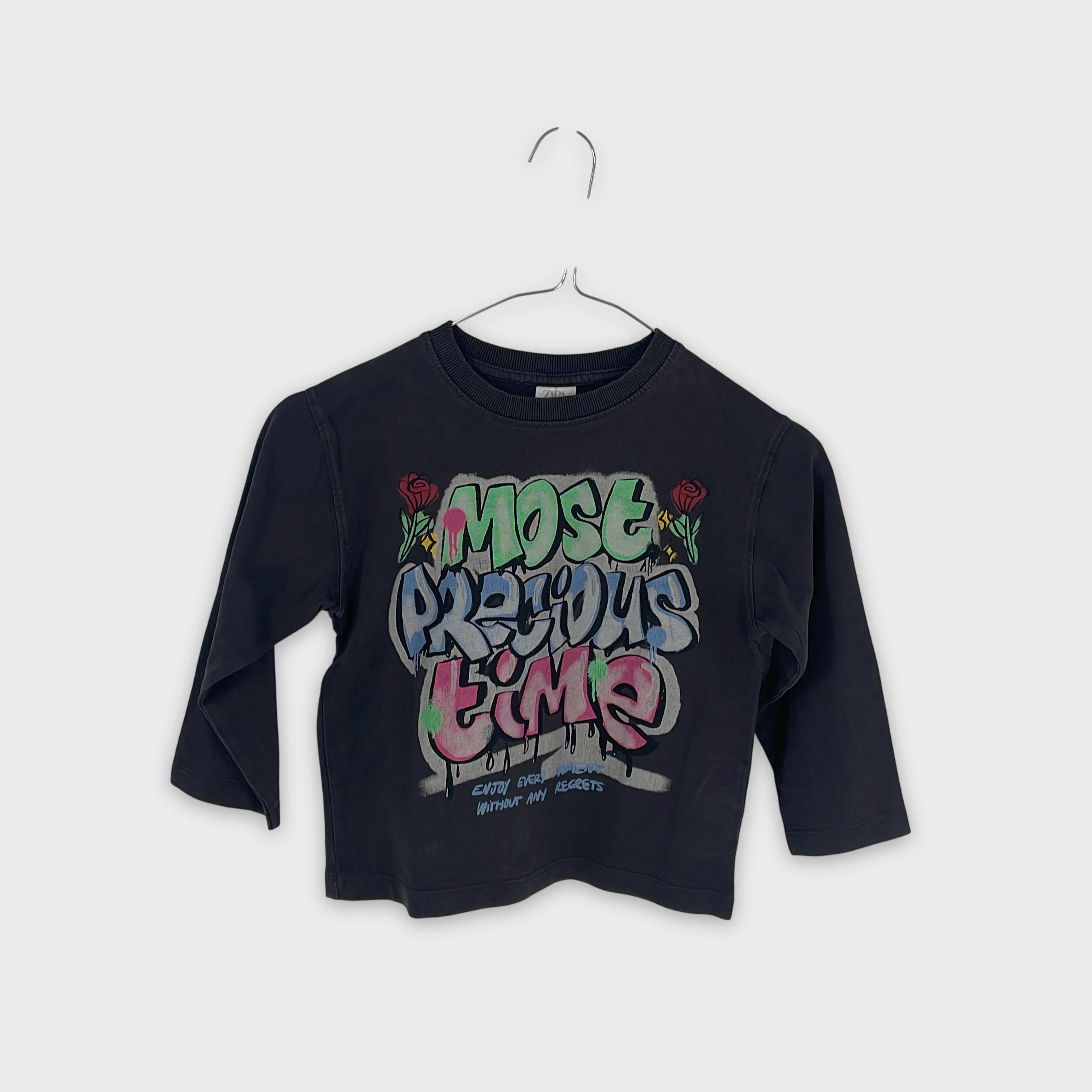 0-ZARA - T-shirt crop - 6-7 ans (120 CM)