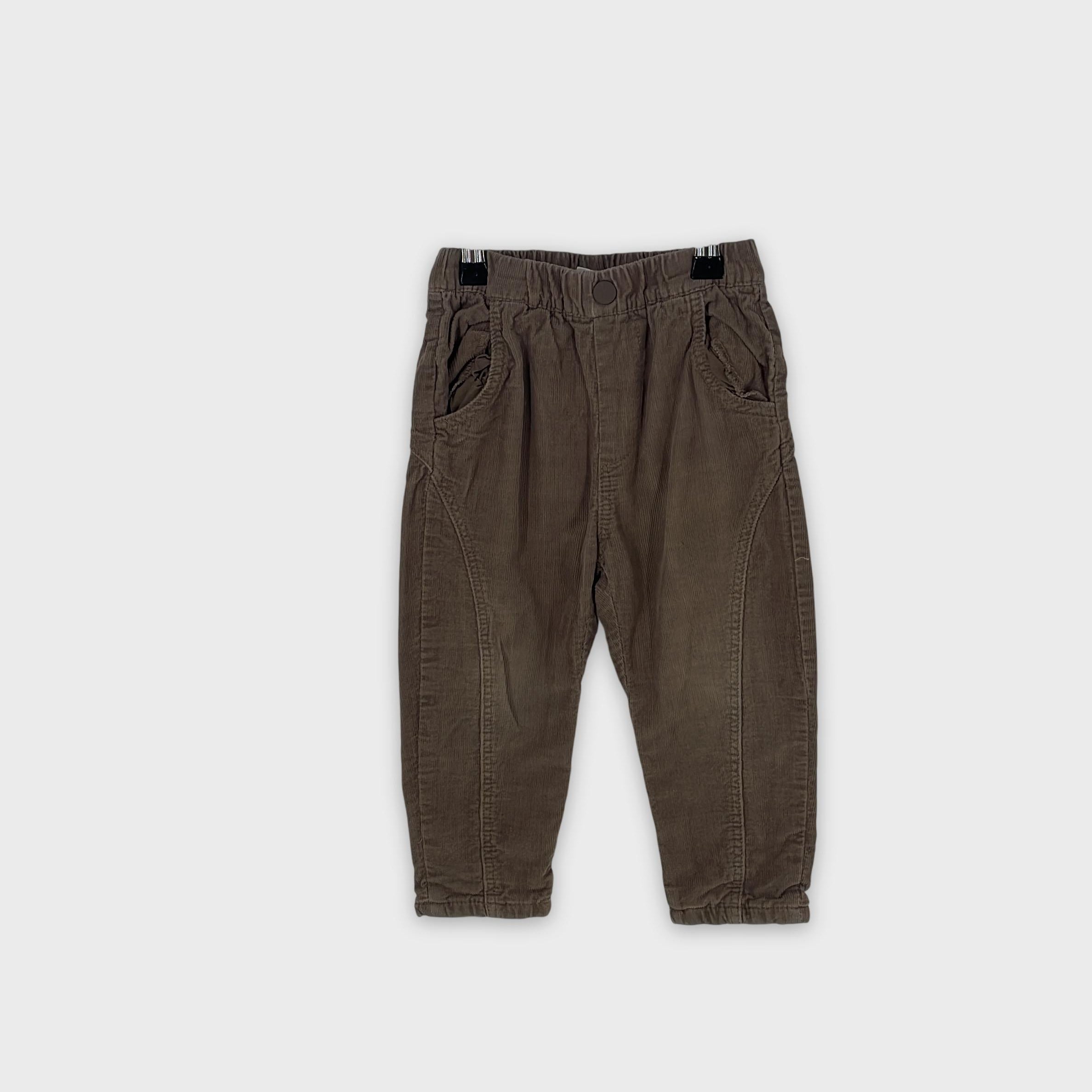 0-ZARA - Pantalon en velours côtelé - 18-24 mois