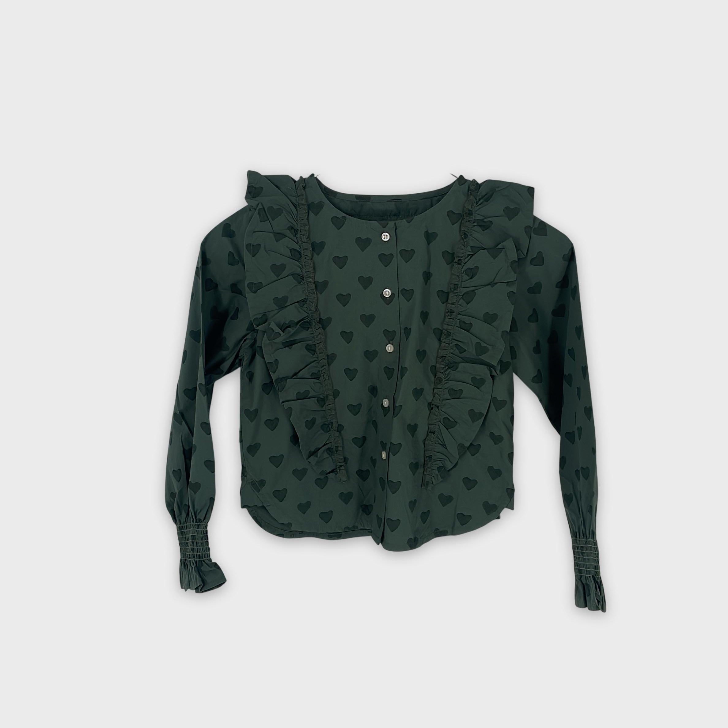 0-Holi & Love - Blouse à volants - 6/7 ans