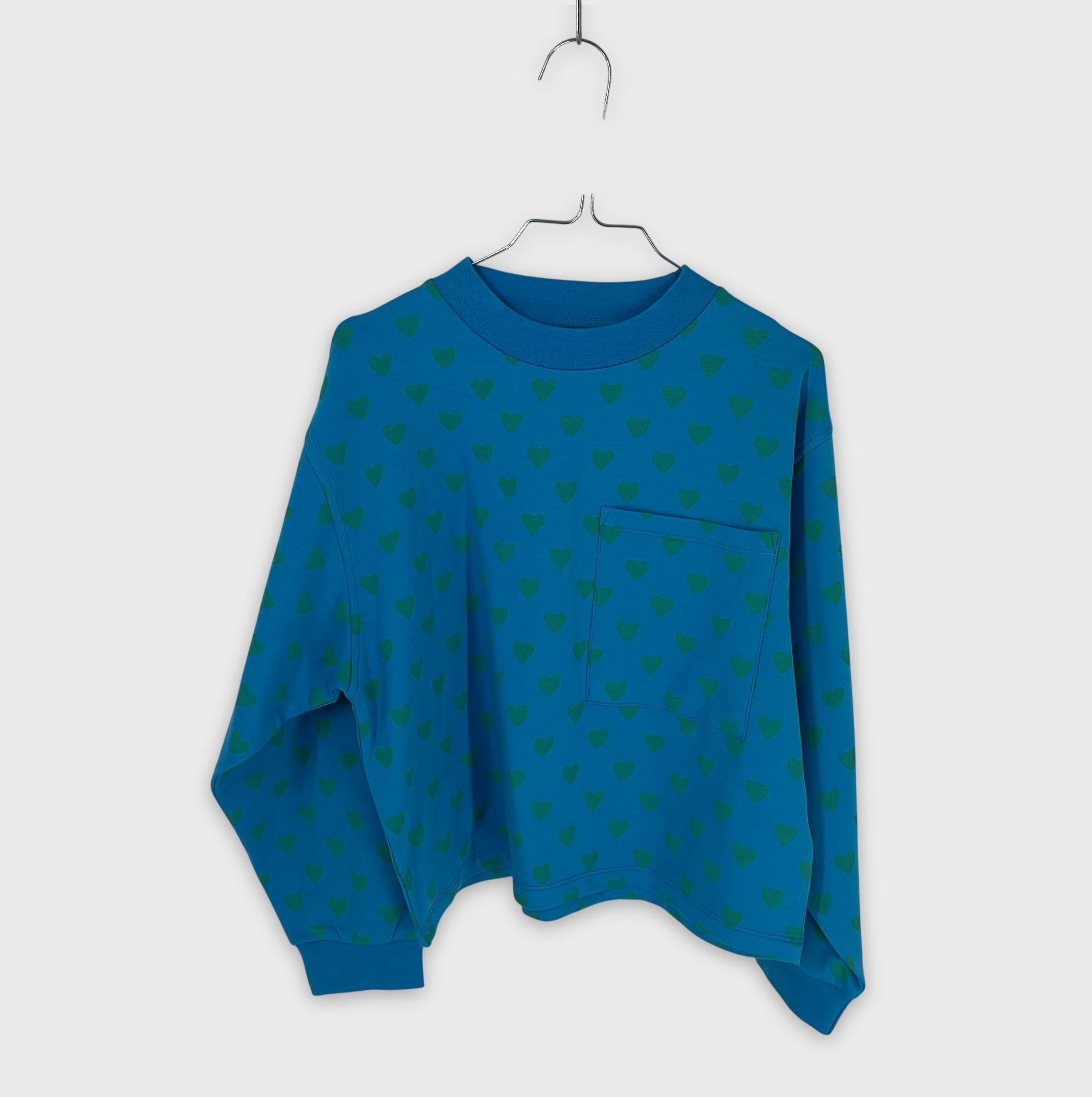 0-Holi & Love - Sweatshirt à cœurs - 8/9 ans