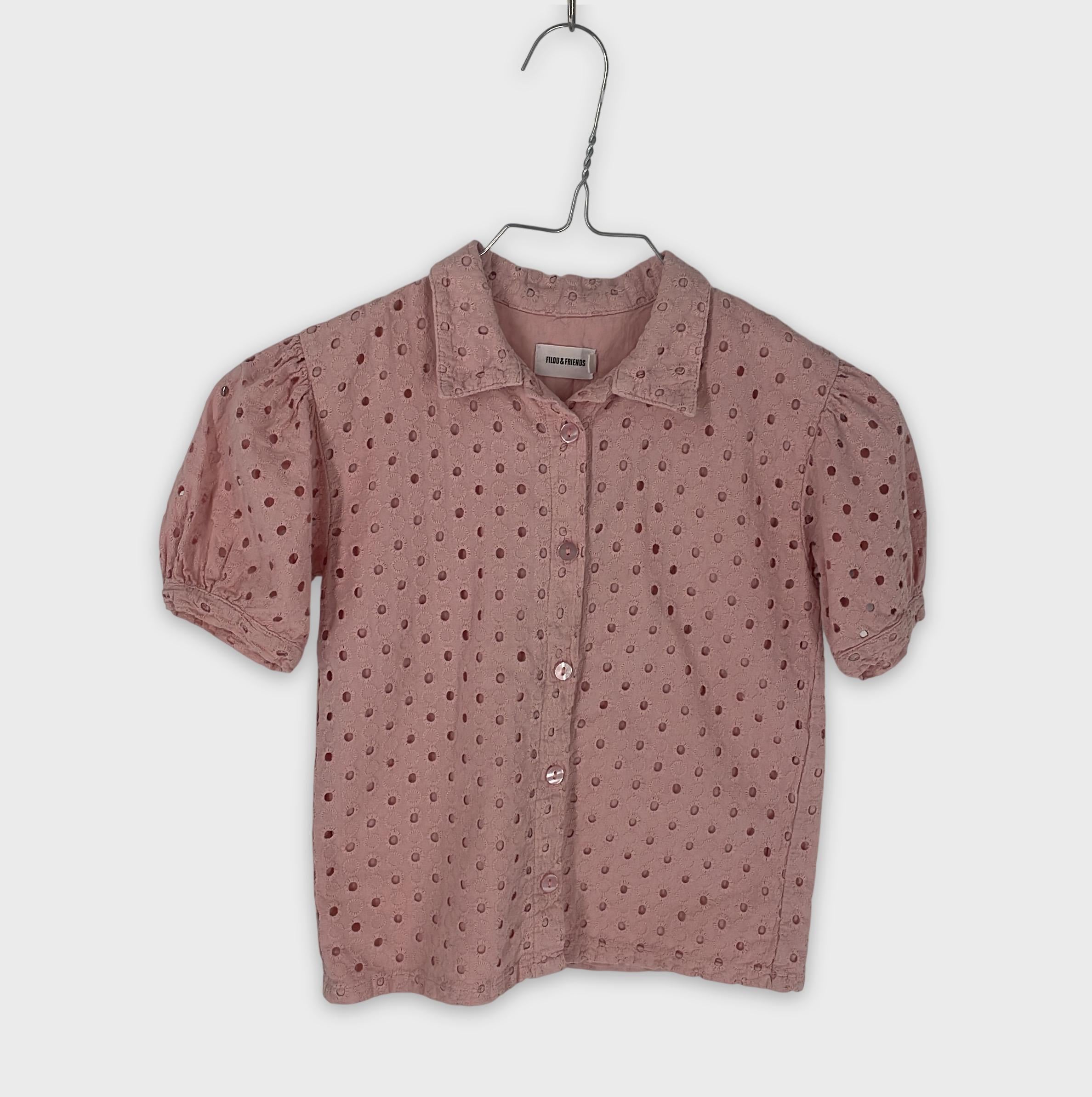 0-Filou & Friends - Chemise Broderie Anglaise - 6 ans