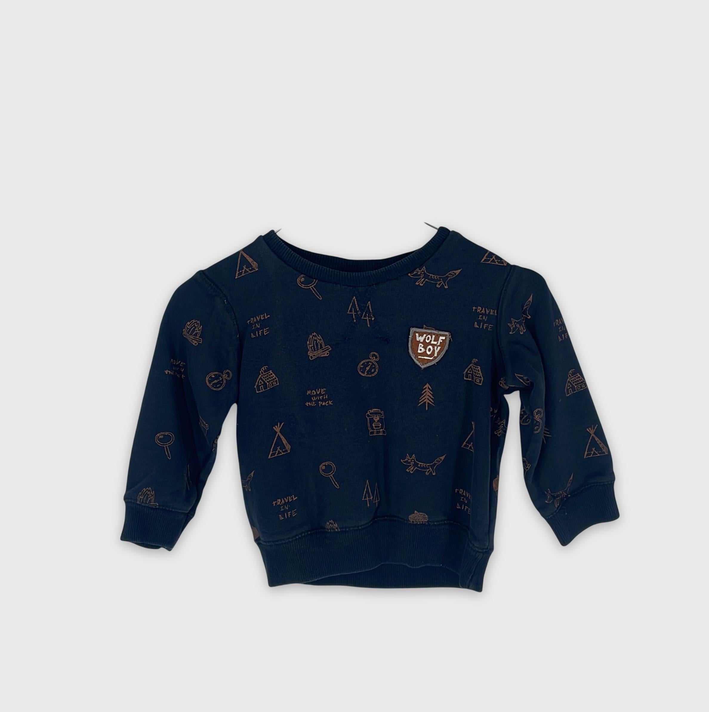 0-Zara - Sweatshirt - 18/24 mois
