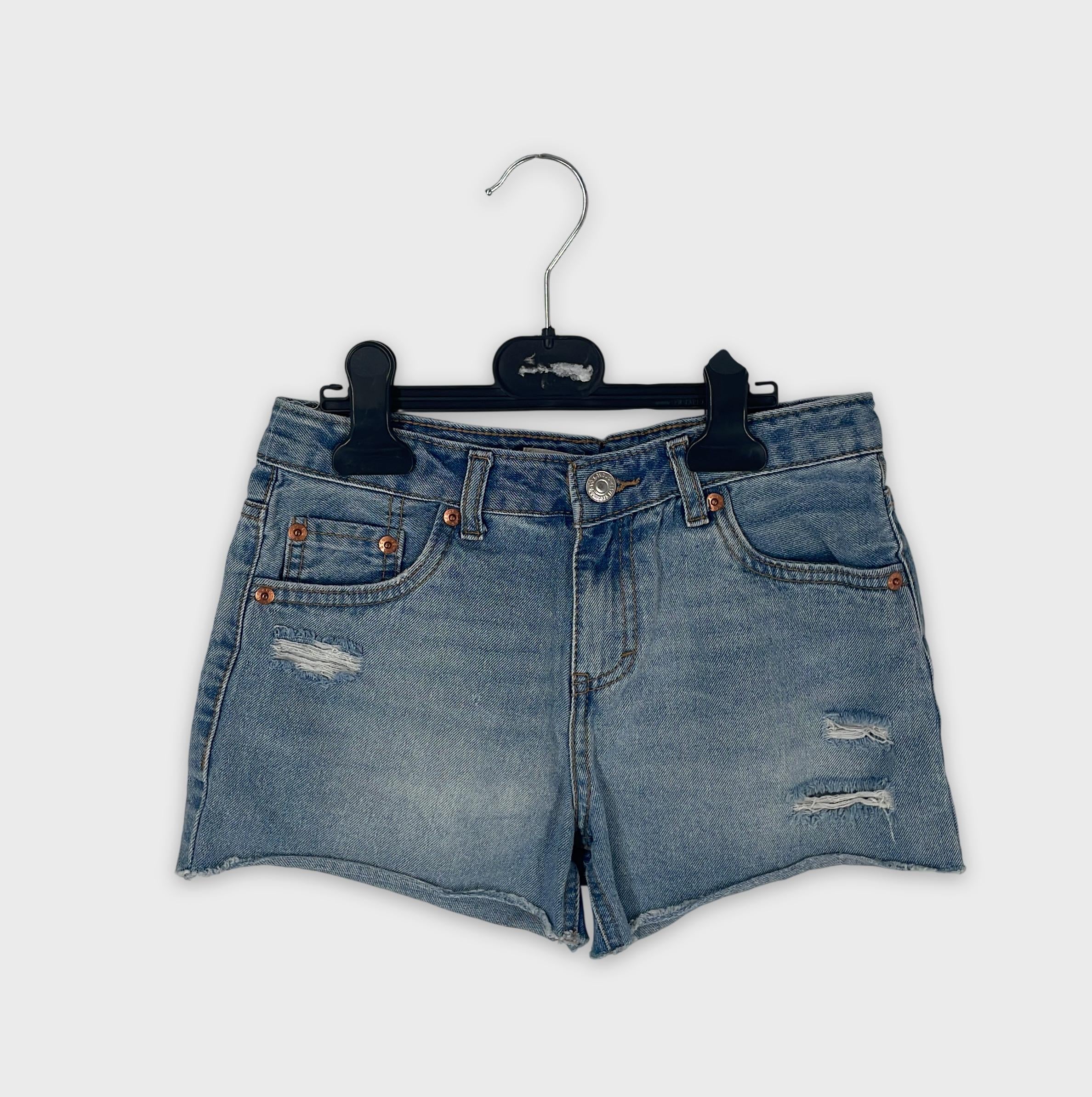 0-Levi's - Short en jean déchiré - Taille non précisée