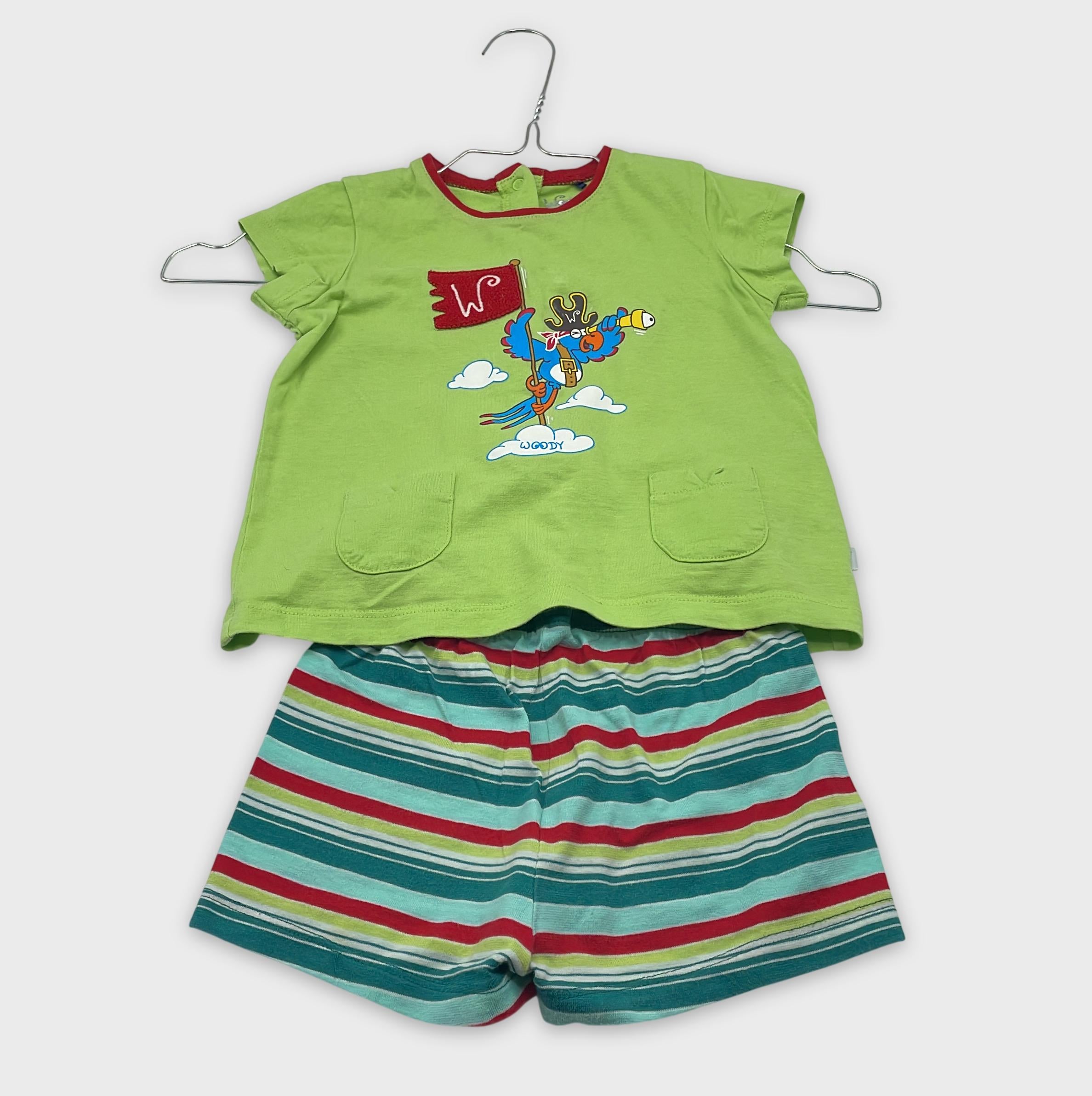 0-Woody - Ensemble T-shirt & Short - 12-18M