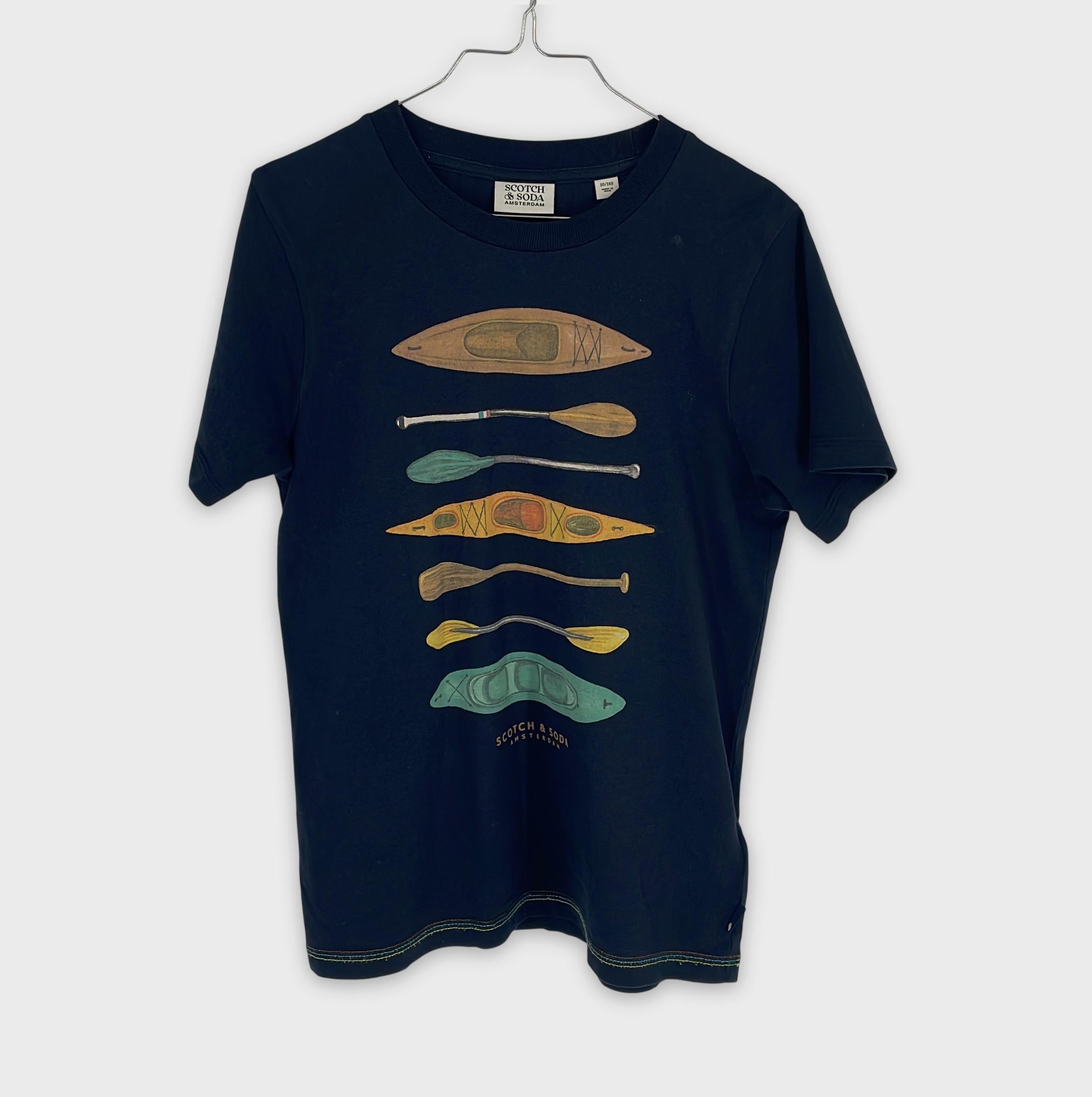0-Scotch & Soda - T-shirt - 10 ans (140 cm)