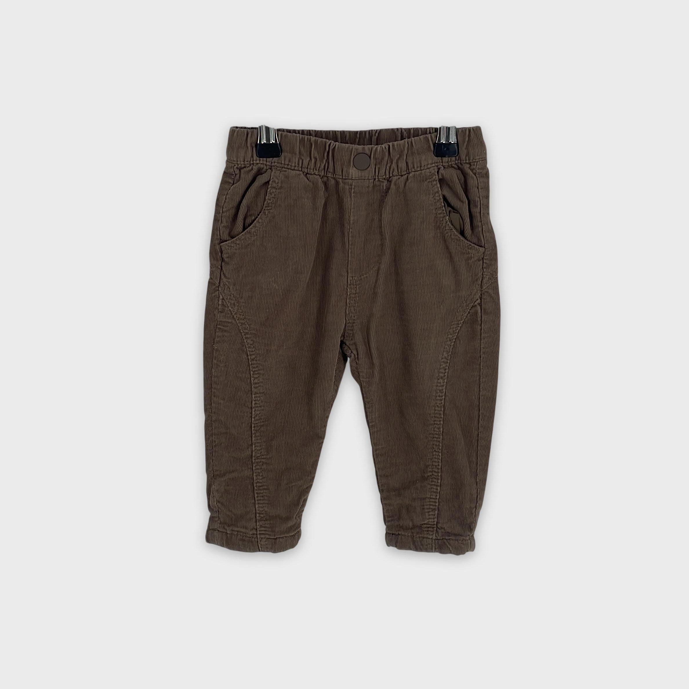 0-ZARA - Pantalon bébé velours côtelé - 9-12 Mois