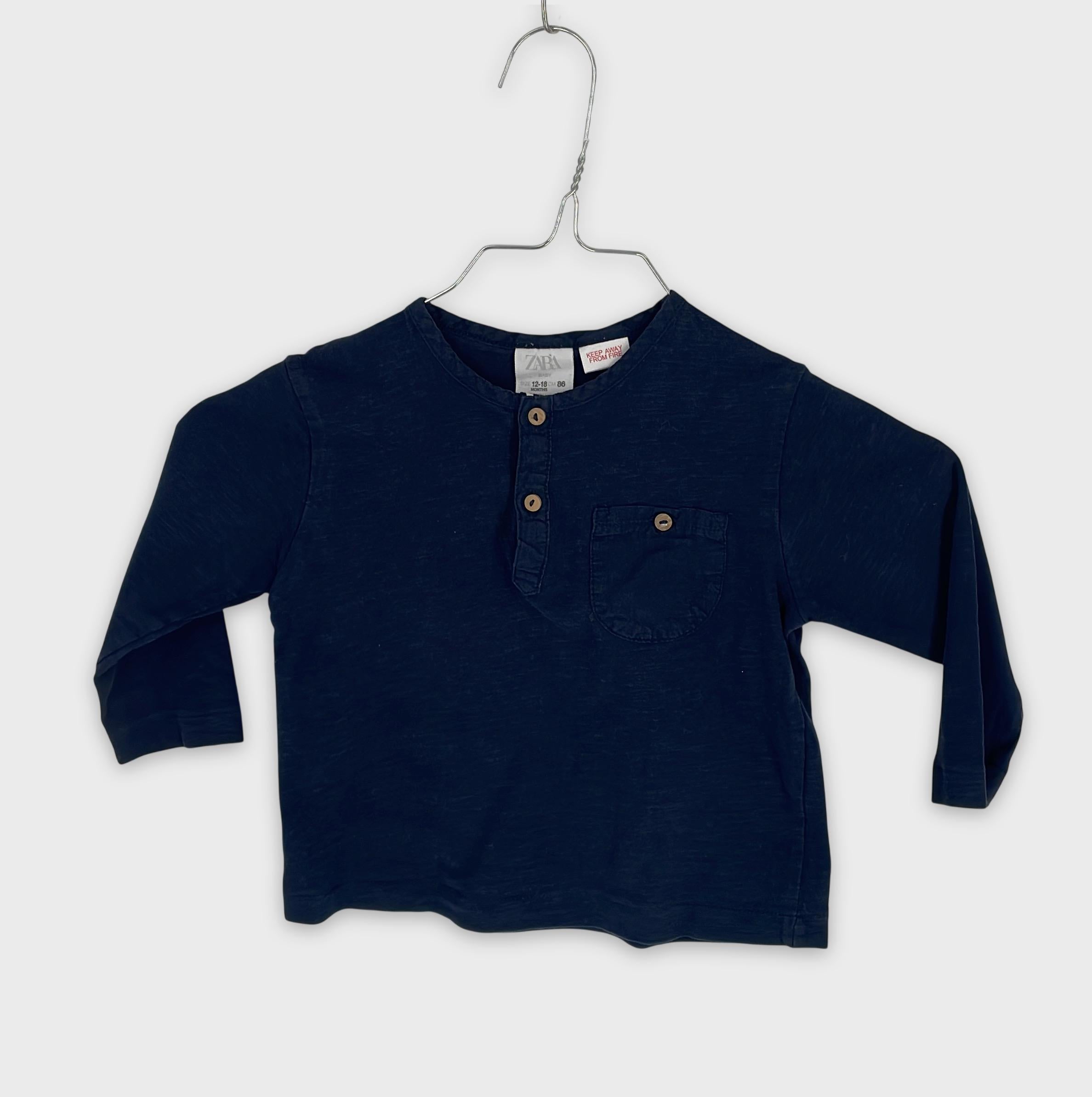 0-ZARA BABY - T-shirt manches longues - 12-18 mois