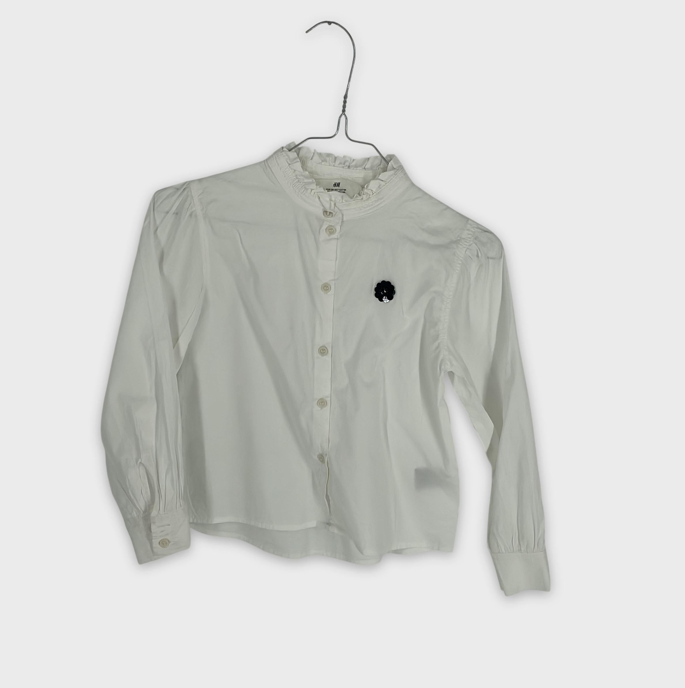 0-H&M - Blouse à collerette - 7-8 ans