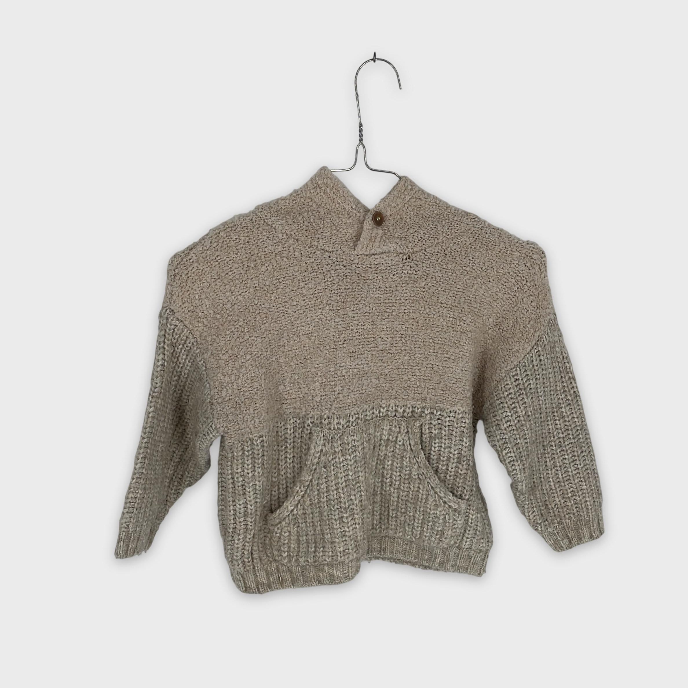 0-Zara - Pull Texturé - 2-3 ans