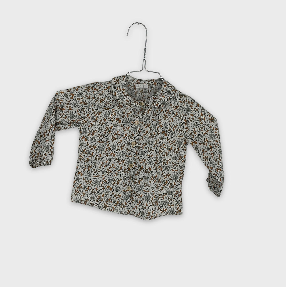 0-Little B. - Chemise à motifs floraux - 12 mois