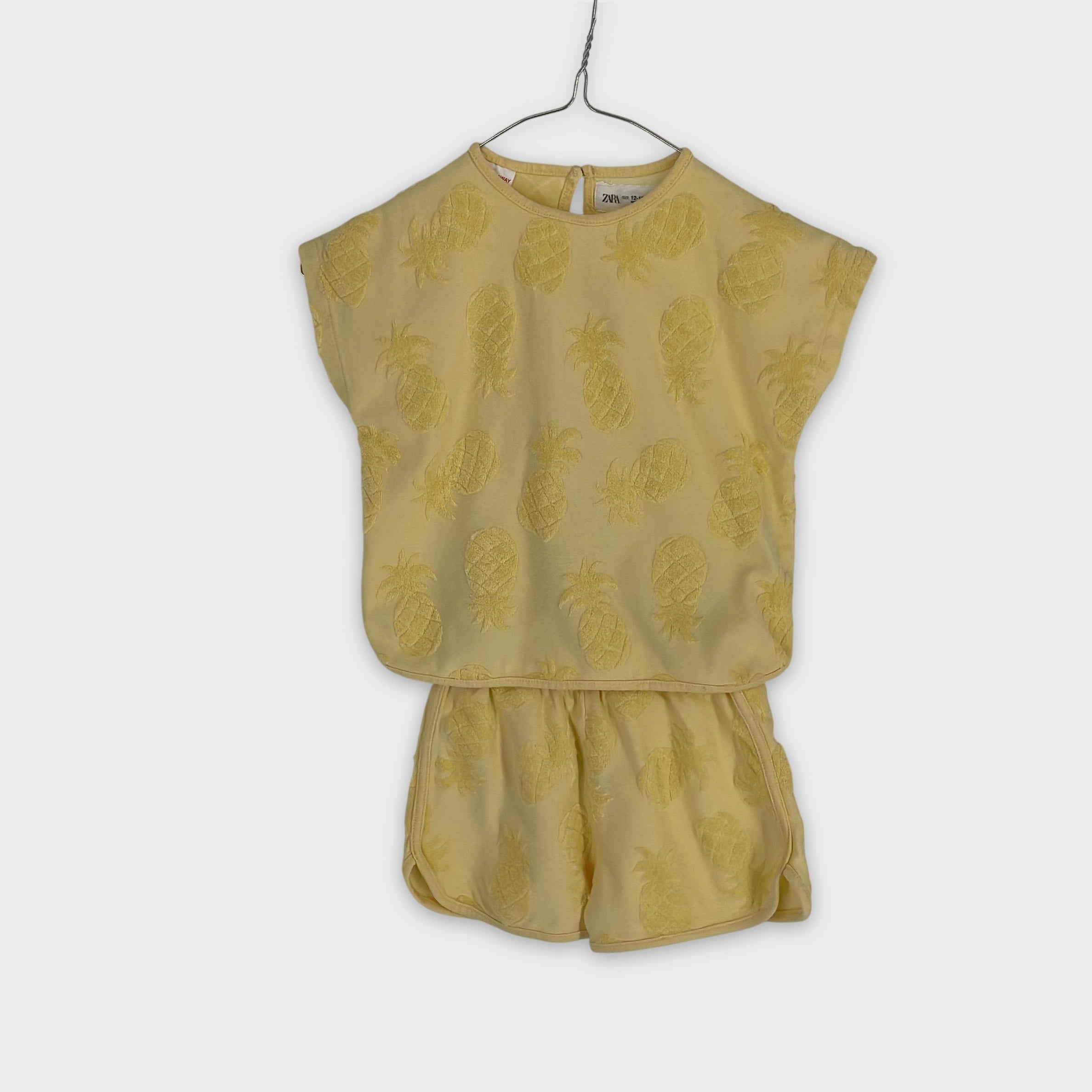 0-ZARA - Ensemble Ananas 🍍 - 12-18 Mois