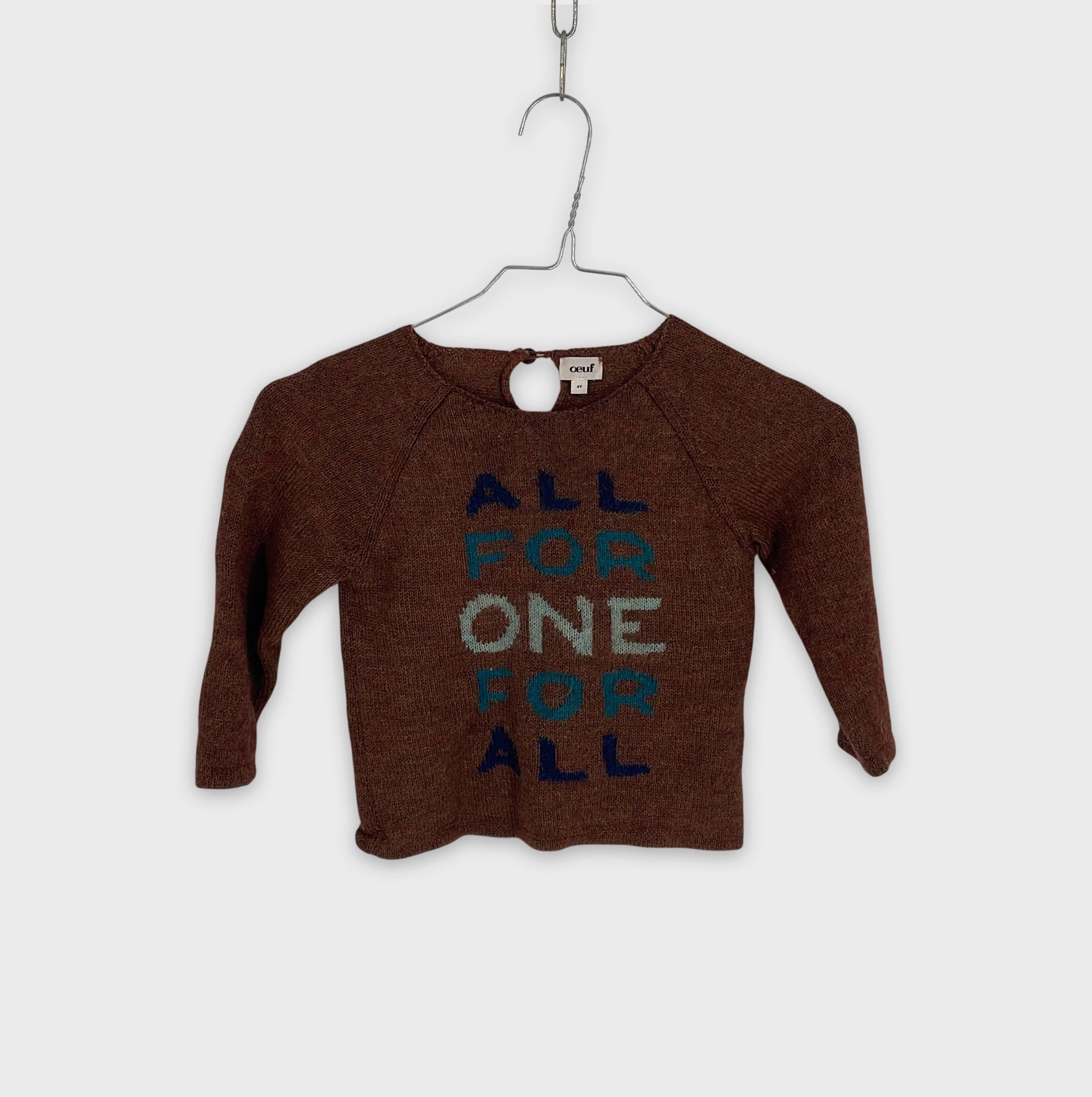 0-Oeuf - Pull - 4Y
