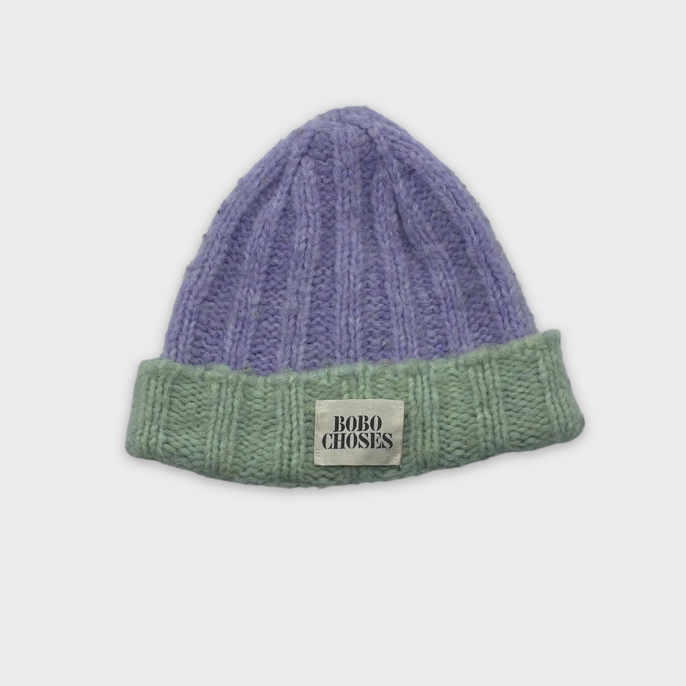 0-BOBO CHOSES - Bonnet en maille - Taille unique