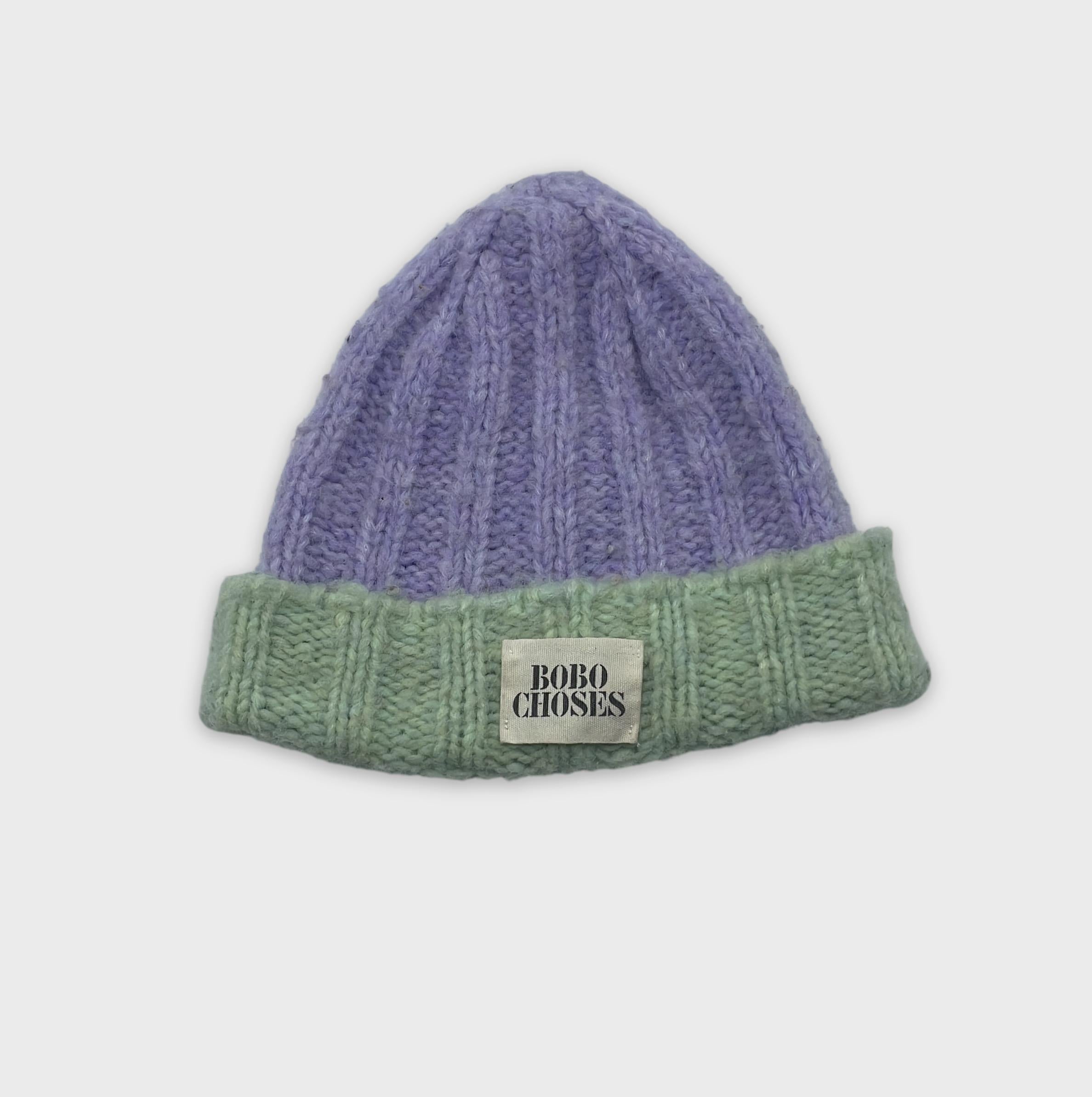 0-BOBO CHOSES - Bonnet en maille - Taille unique