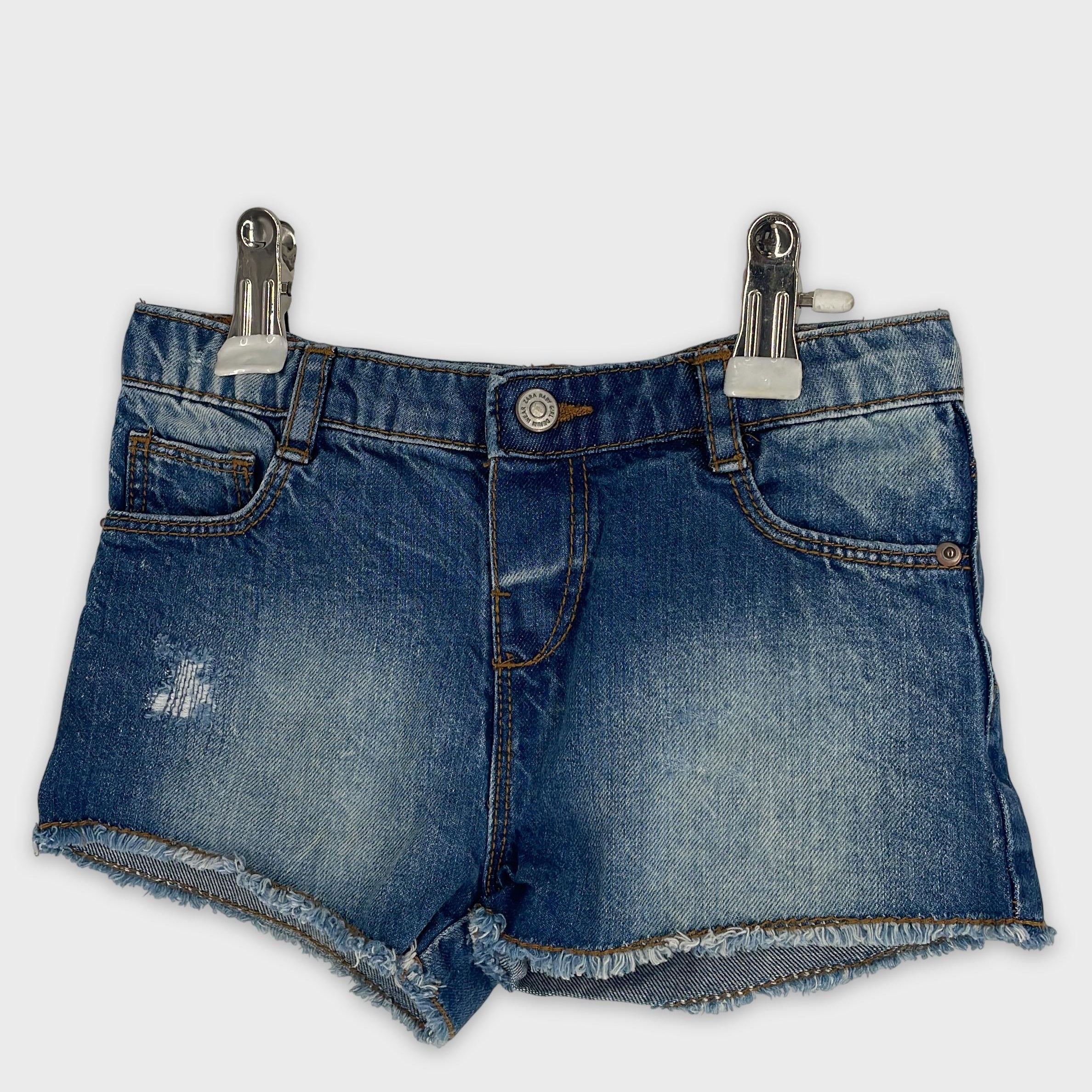 0-Zara - Short en jean - 12/18 mois